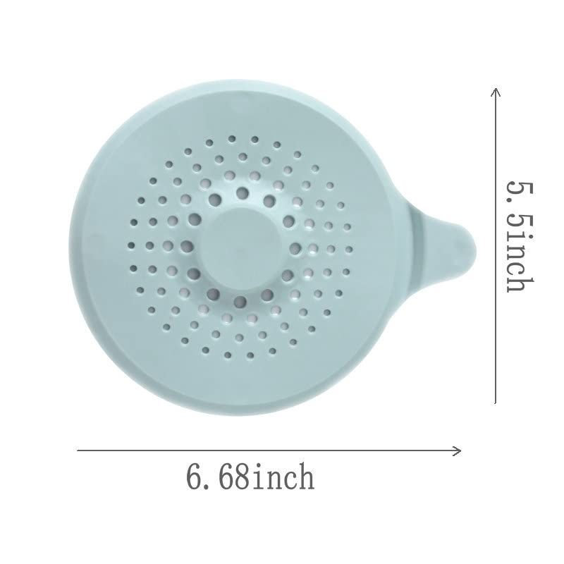 Silicone Shower Drain Hair Stopper for Bathroom Kitchen Shower Easy to Clean view 4