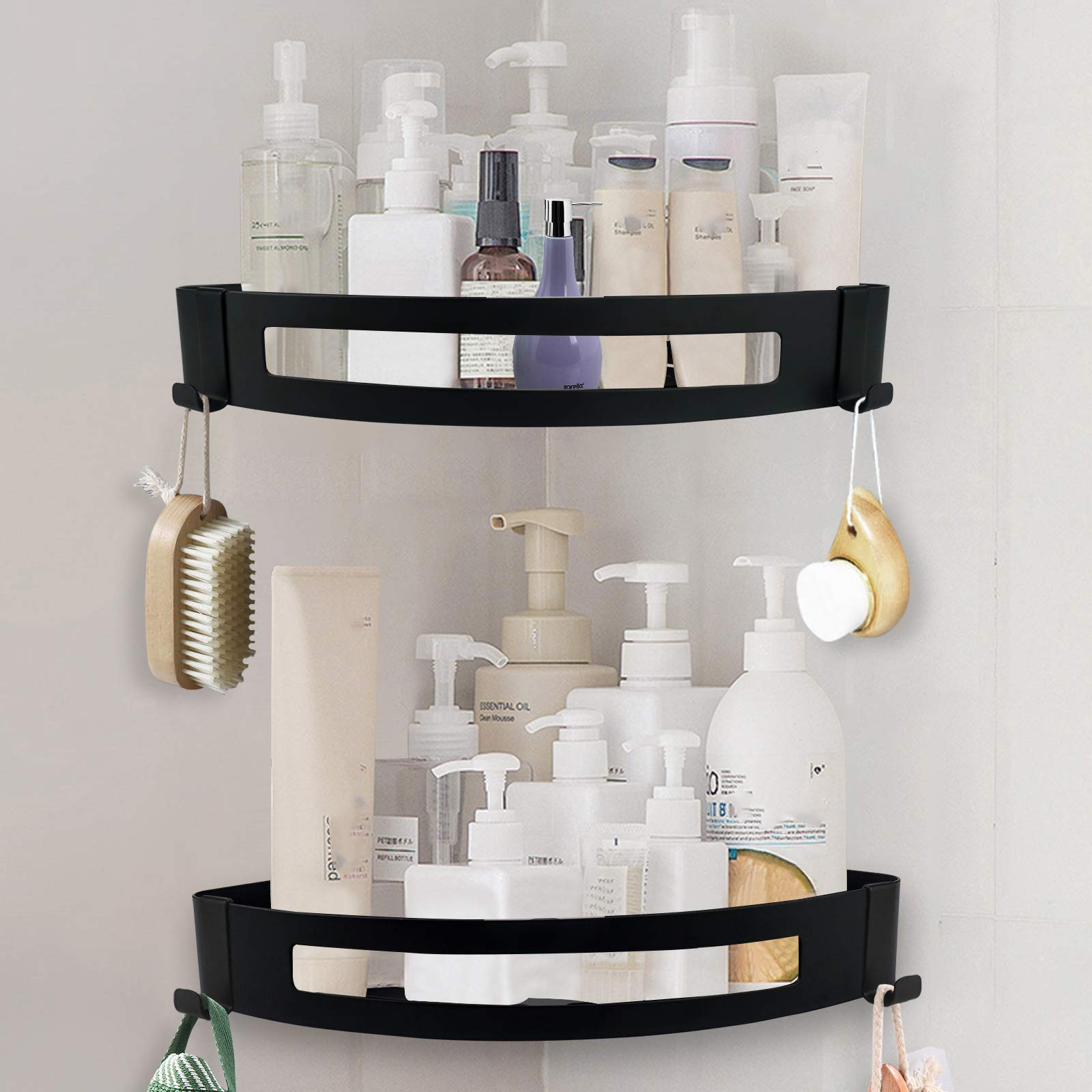 Bathroom Corner Shelf Shower Caddy 2 Pack view 5