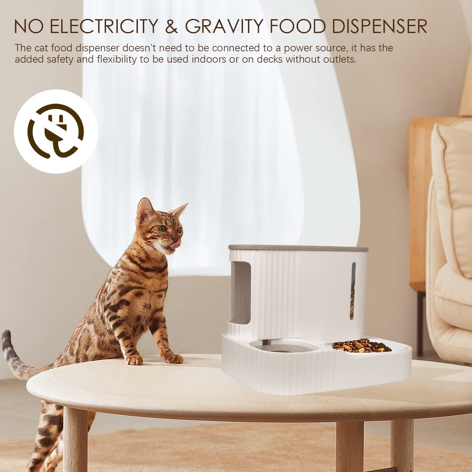 Gravity Feeder and Water Dispenser Set view 4