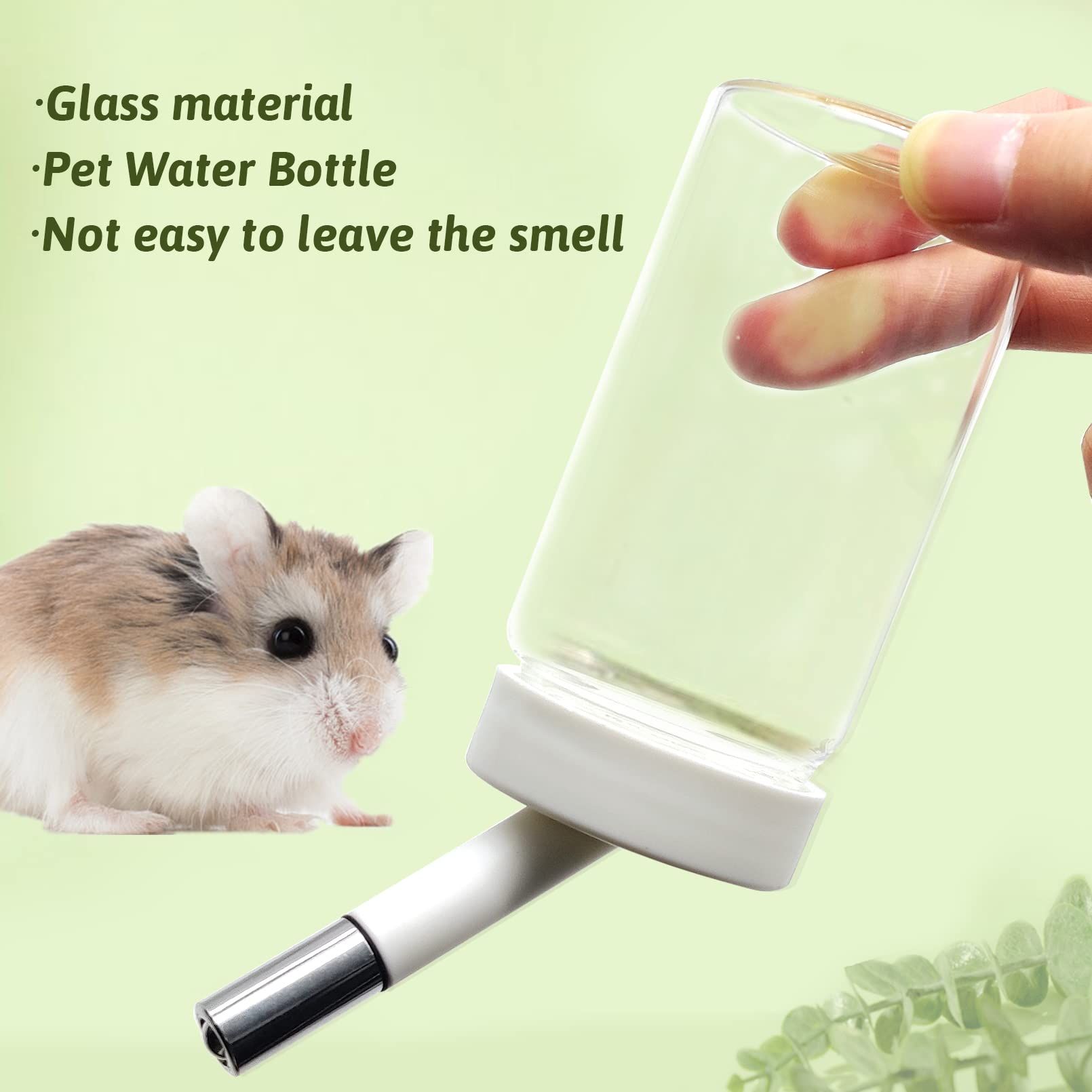 Stand No Drip Small Animal Water Dispenser Pet Drinker Stand for Guinea Pig view 2