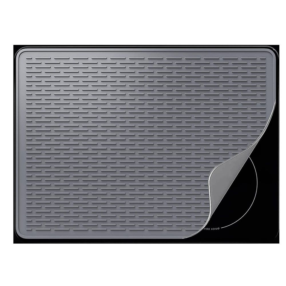 Multipurpose Sink Mat Silicone Non-Slip Under Sink Mat Heat Resistant Solid