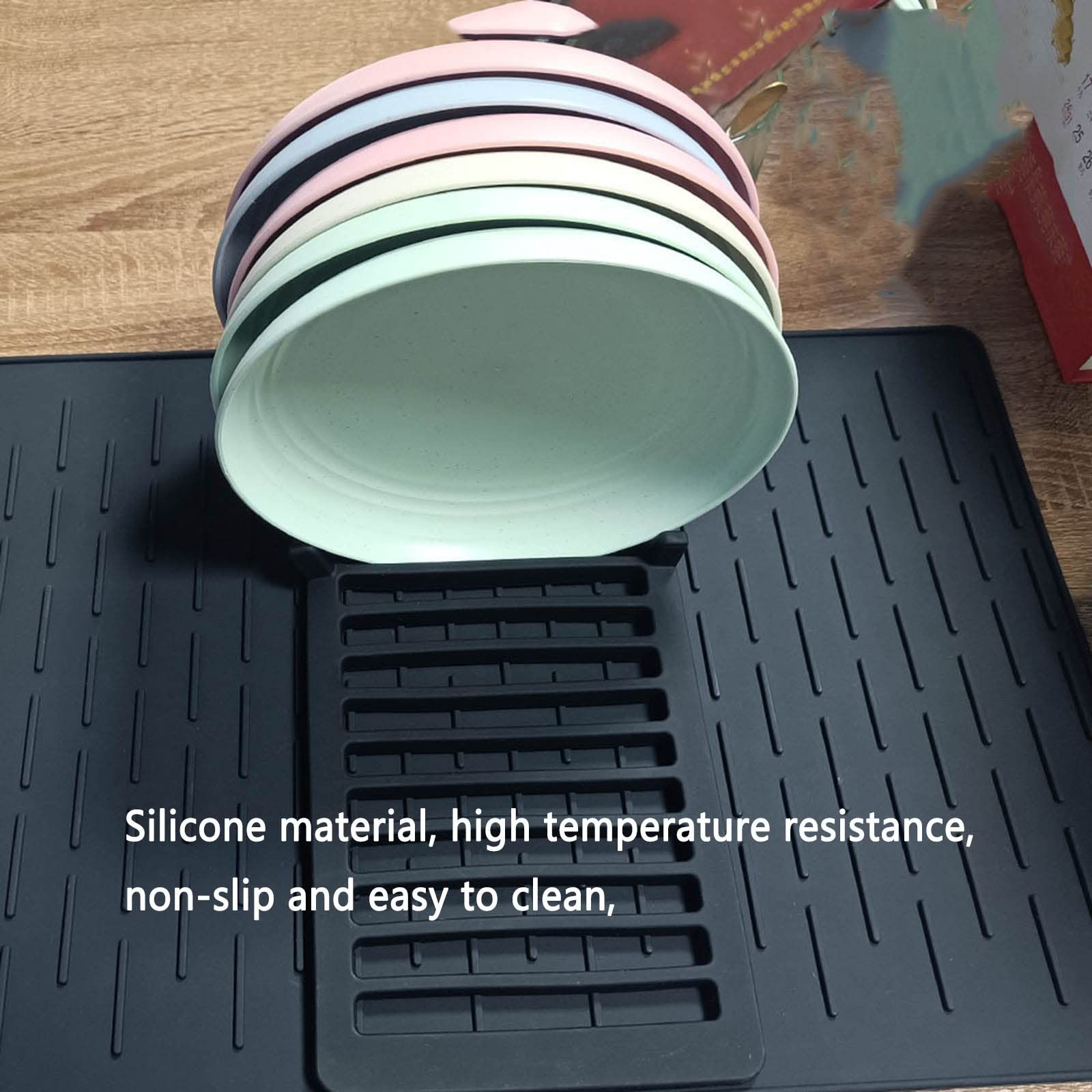 Dish Rack Over Sink Dish Drainer Rack Draining Rack Dish Drying Rack Cutlery view 3
