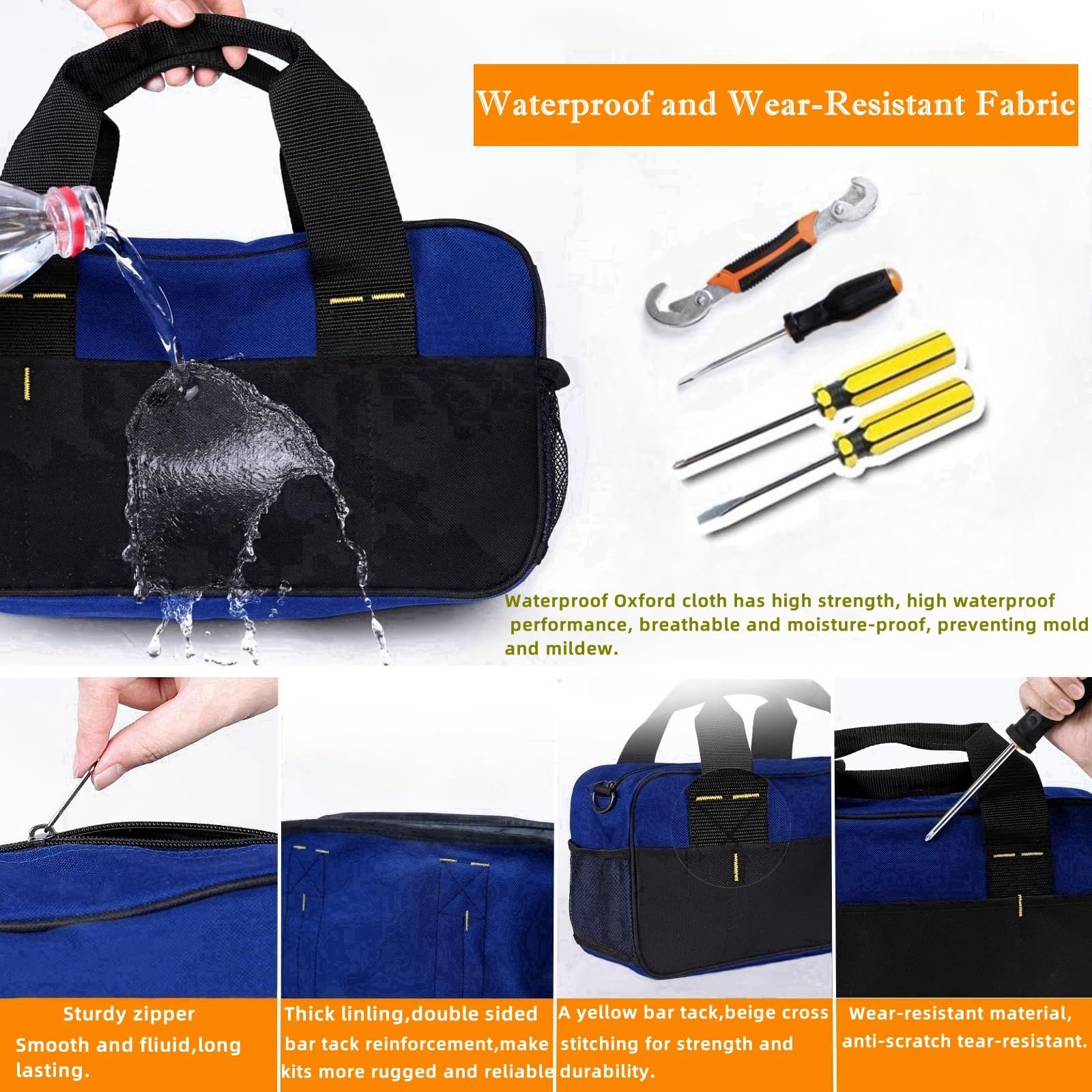 14 Inch Tool Bag for Men view 5