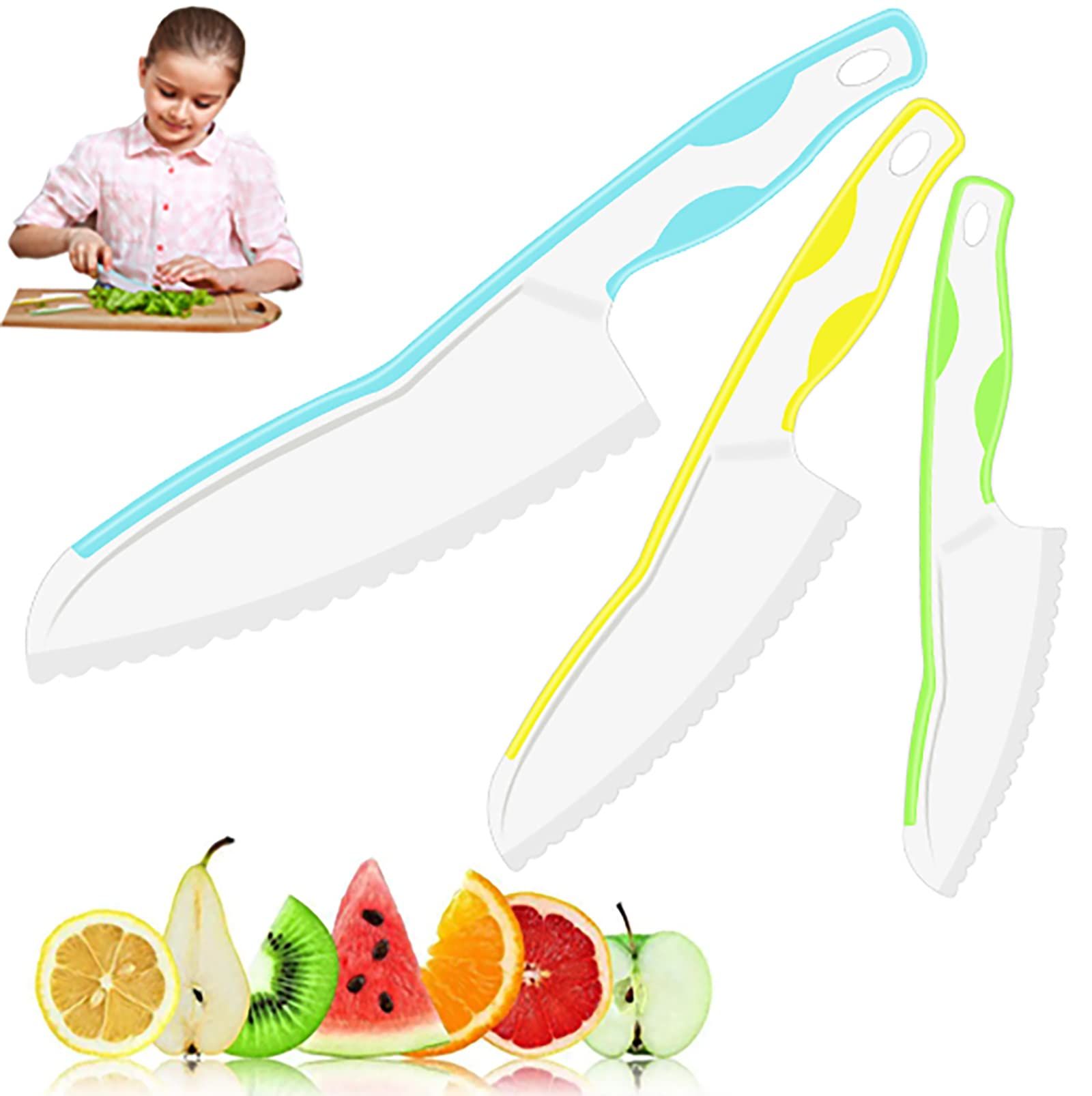 Kids Knife Set for Real Cooking