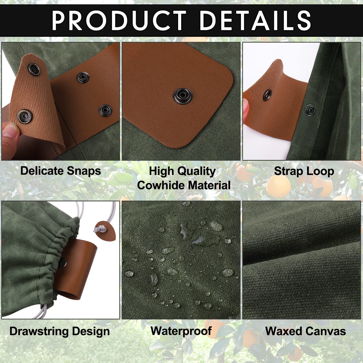 Outdoor Picking Fruit Bags view 3