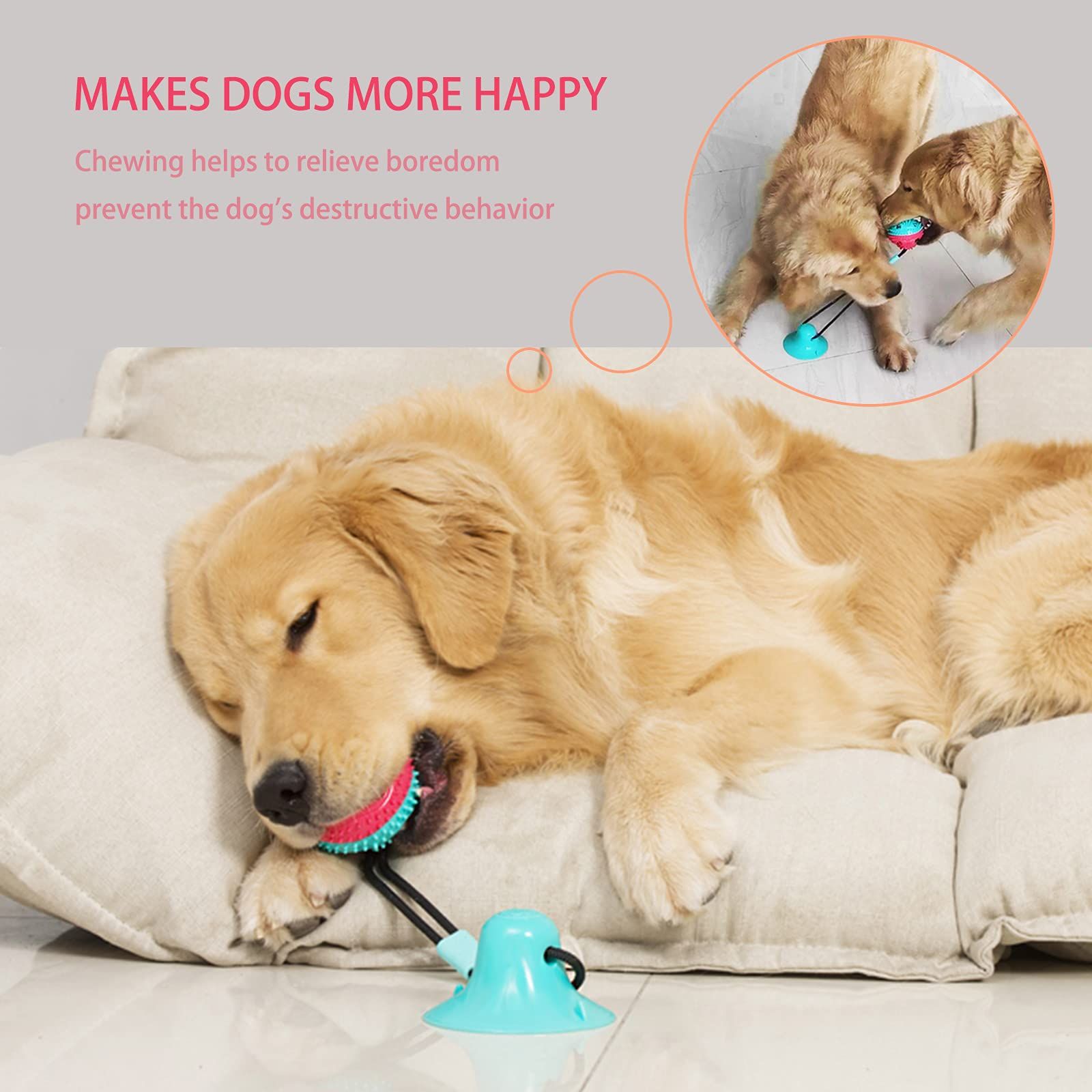 Dog Toys Dog Chew Toys for Aggressive chewers view 2