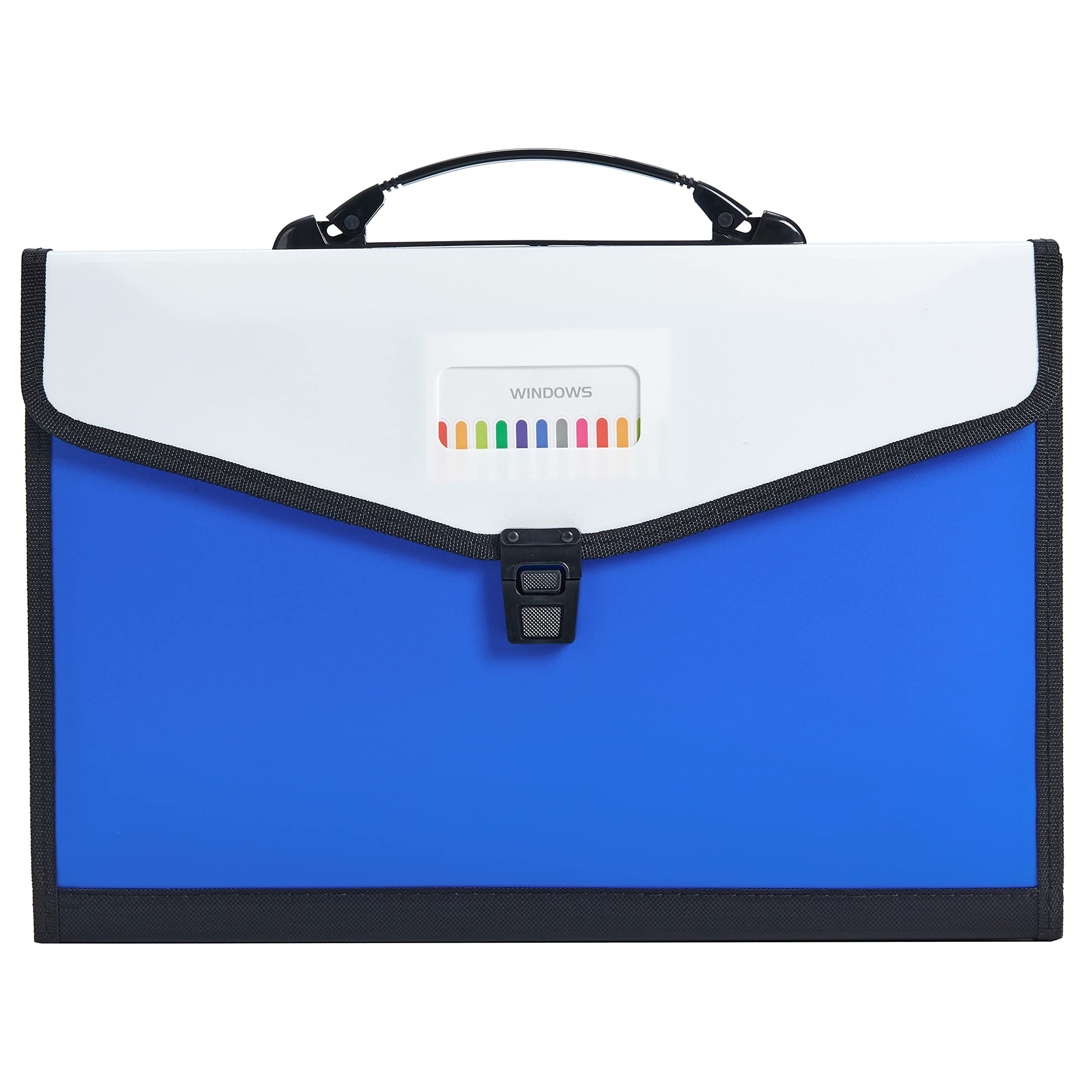 13-Pockets Expanding File Folder with Handle view 5