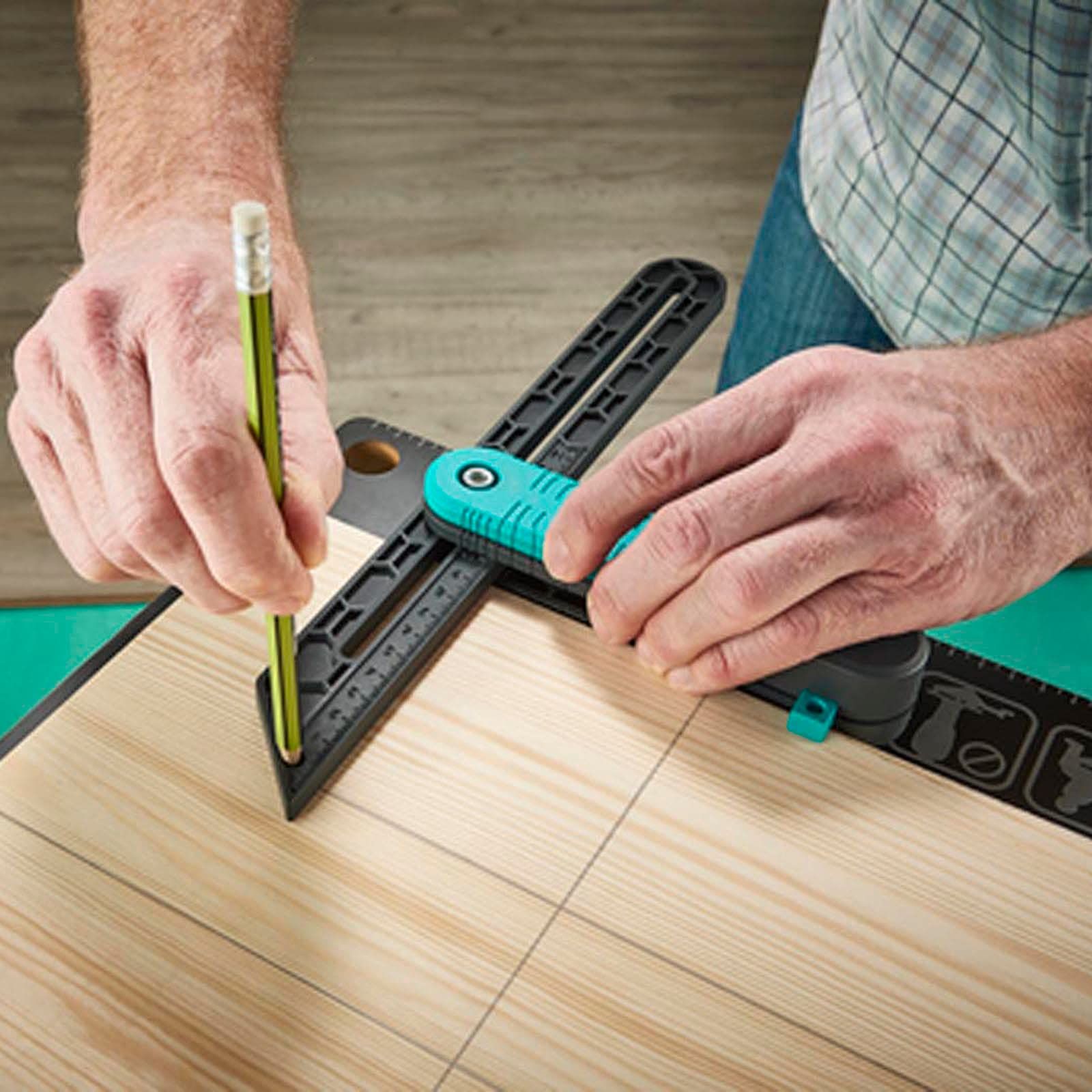 Angle Measure Tool,Digital Angle Finder Tool,Woodworkers Edge Ruler view 3