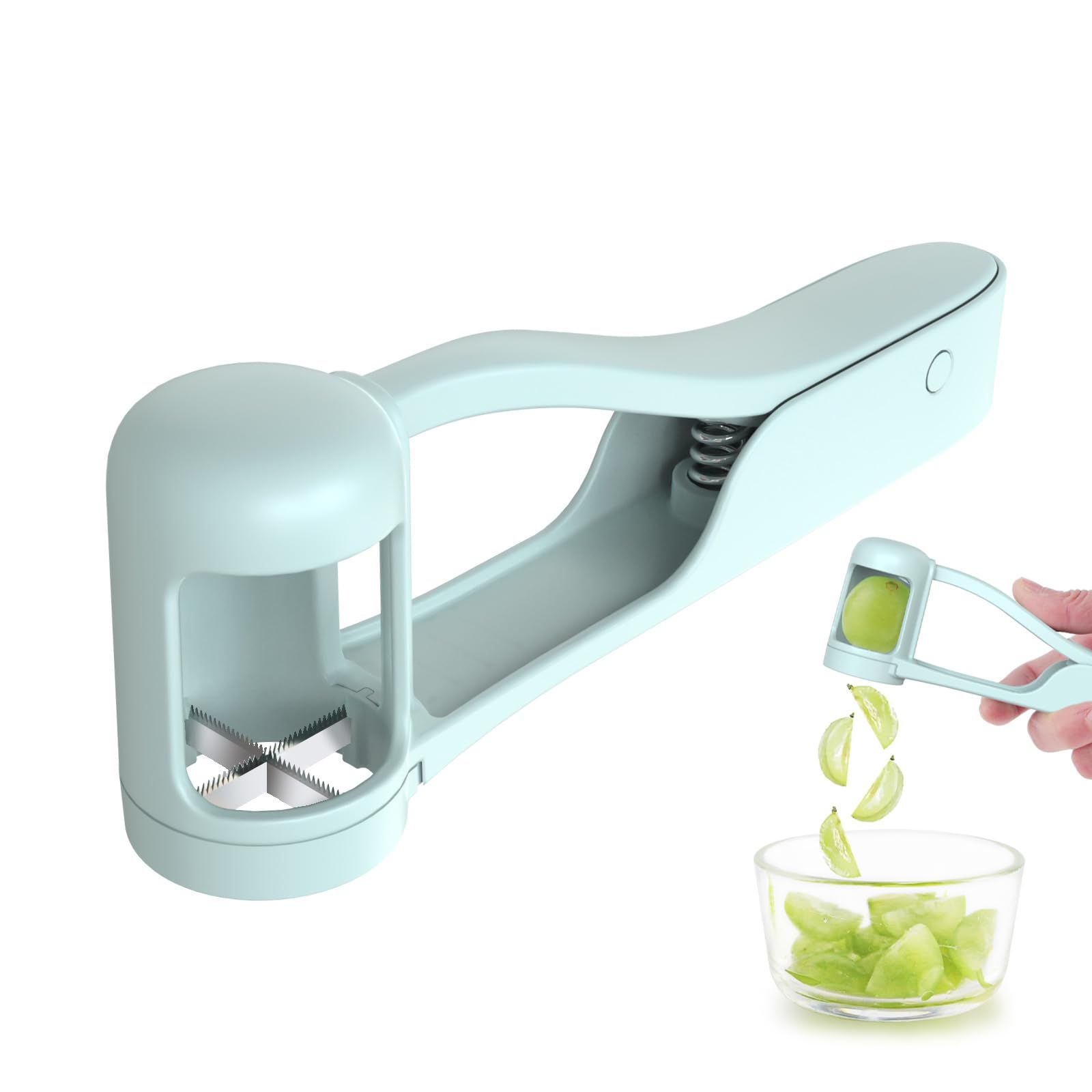 Grape Tomato Cherry Strawberry Cutter Tools Into 4 Pieces for Vegetable Fruit