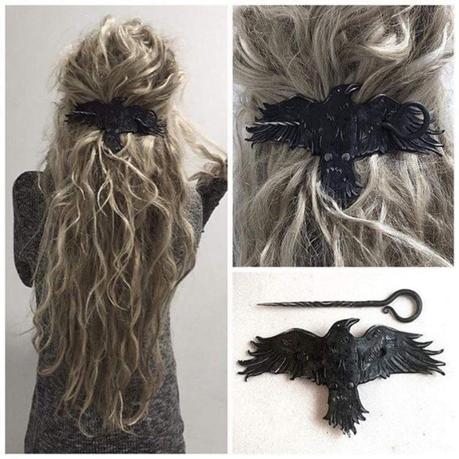Creative Raven Hair Clip view 2