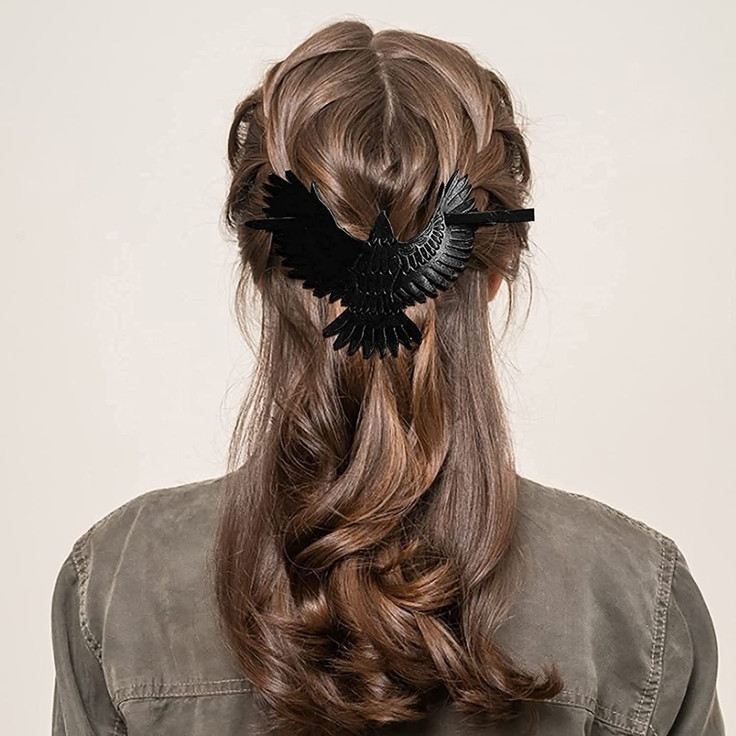 Creative Raven Hair Clip view 5