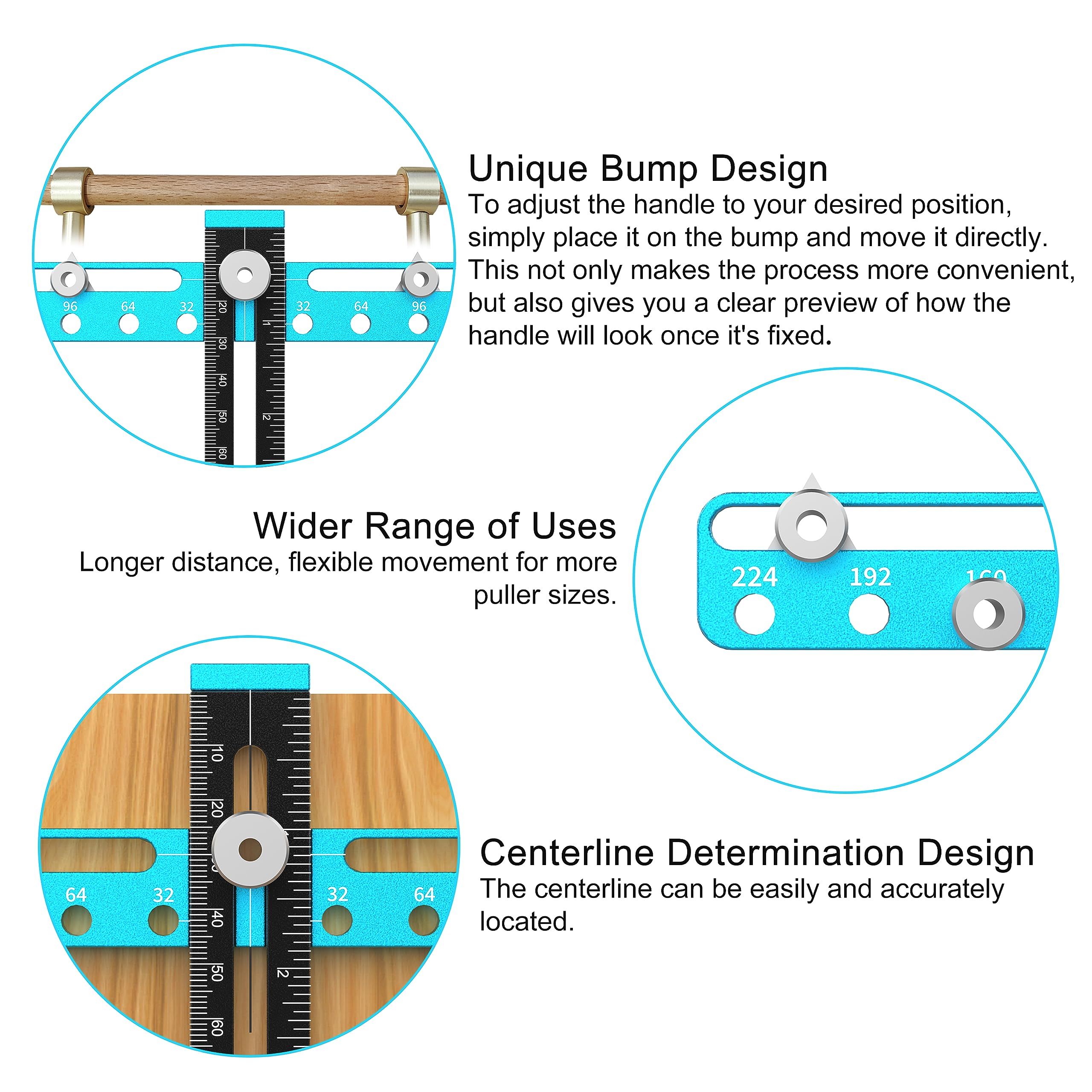 Cabinet Hardware Doweling Jig view 3