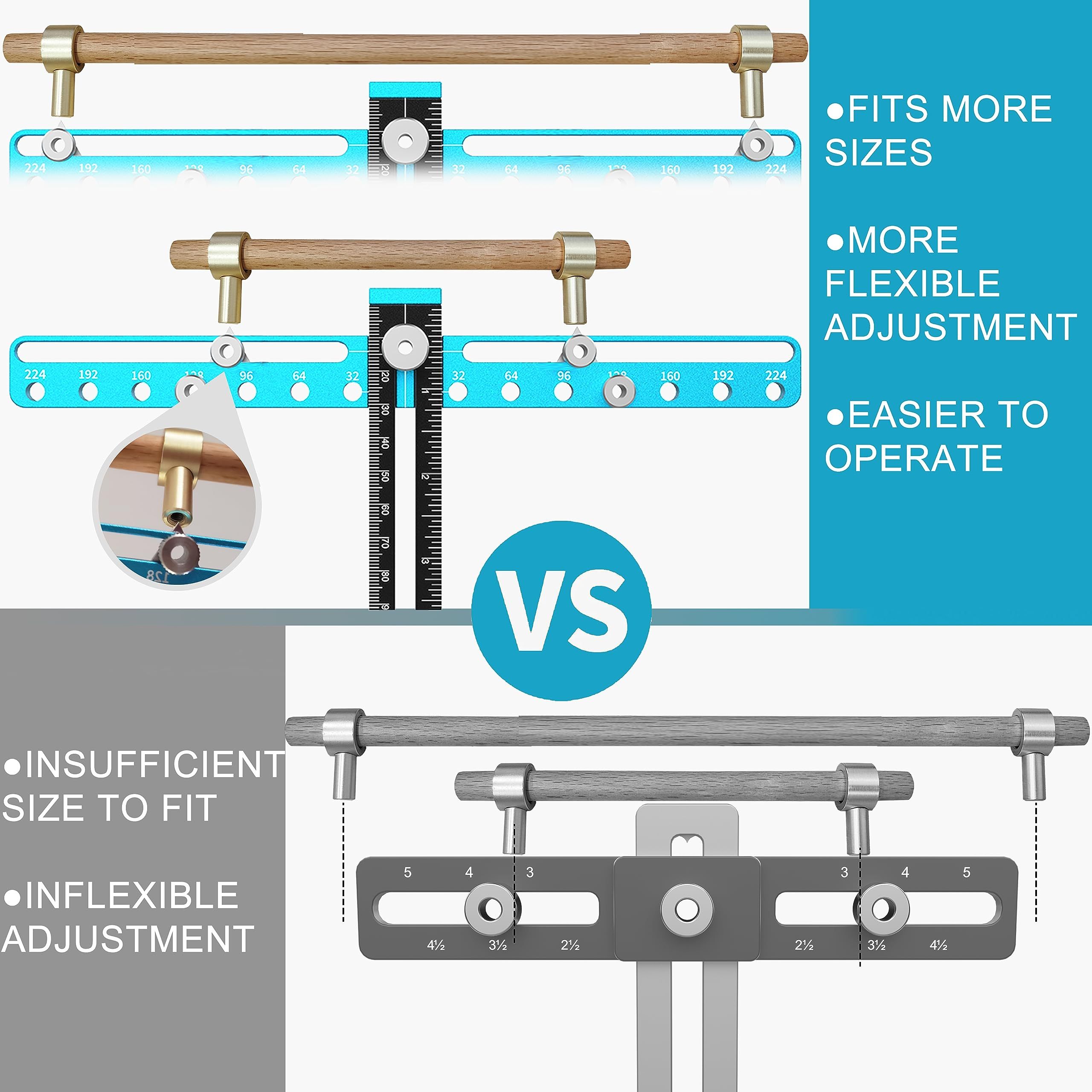Cabinet Hardware Doweling Jig view 4
