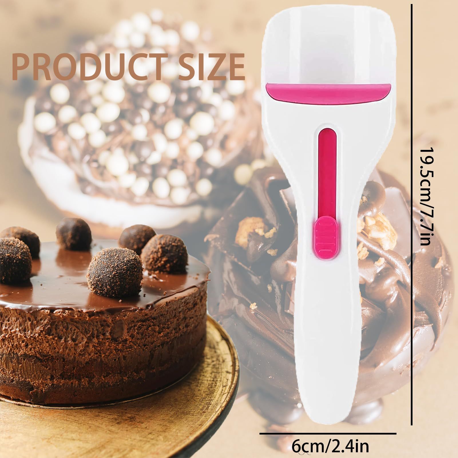 Cake Batter Distribution Scoop view 2