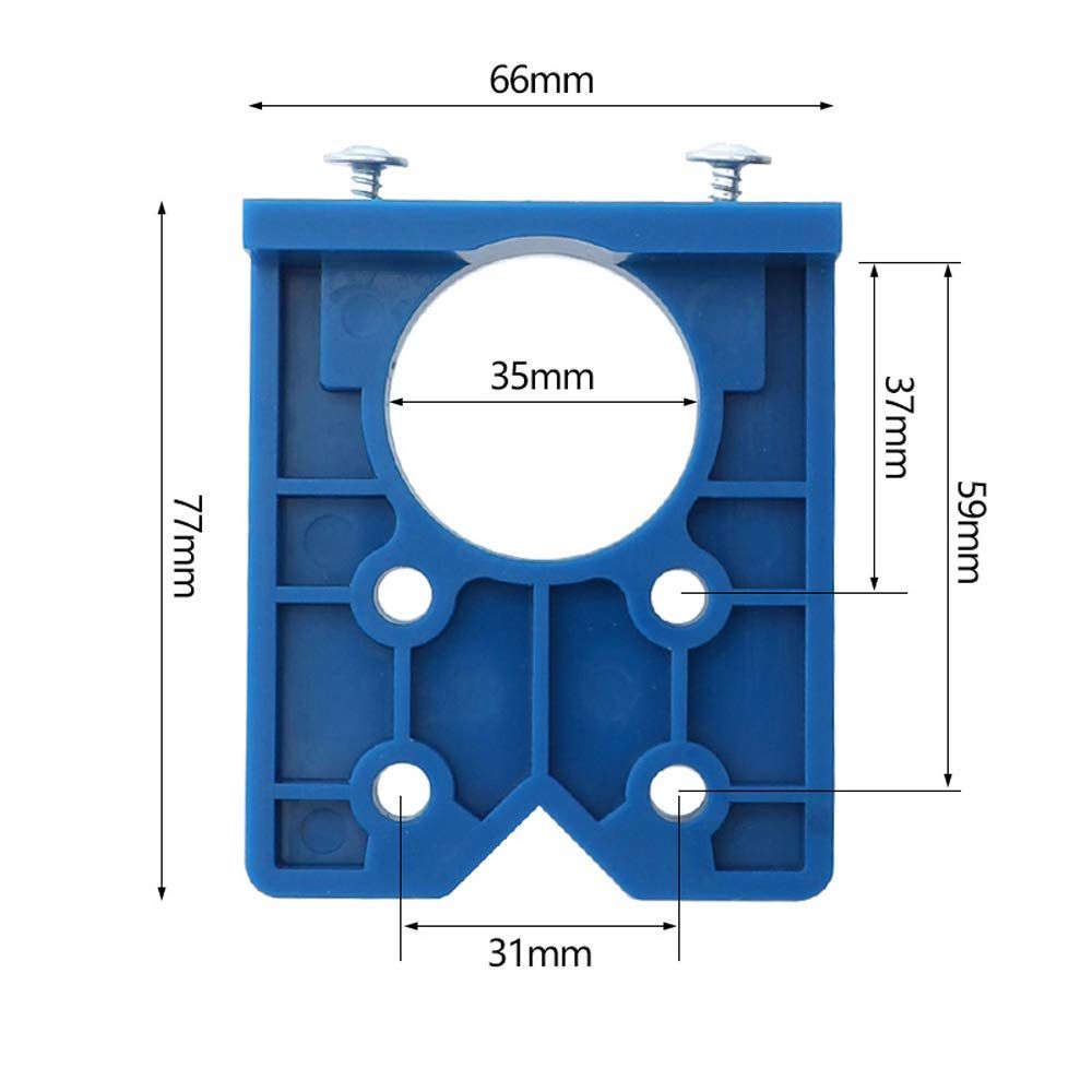 35mm Concealed Hinge Boring Jig Wood Furniture Door Cabinets Hinge view 3