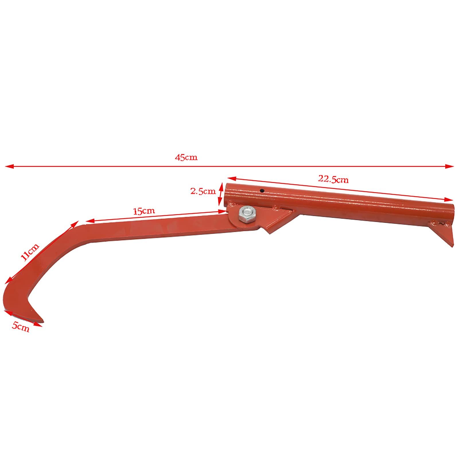 Timber Claw Hook, Carbon Steel Logging Cant Hook Log Roller Tool Useful Log view 3
