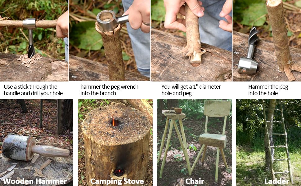 Survival Tool for Bushcraft Settlers view 3