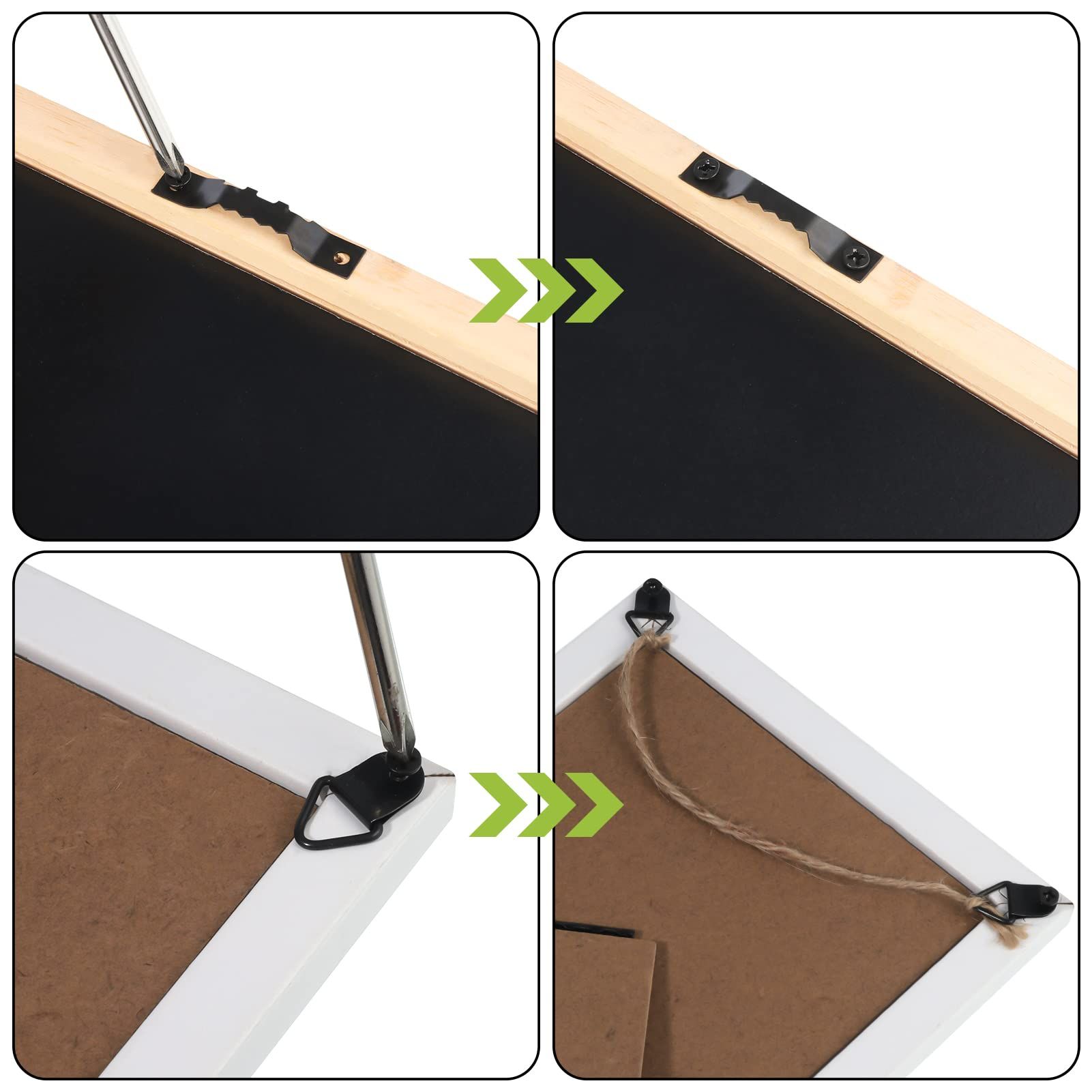 251 Pcs Picture Hanging Kit Include Sawtooth Picture Frame Hanging view 4