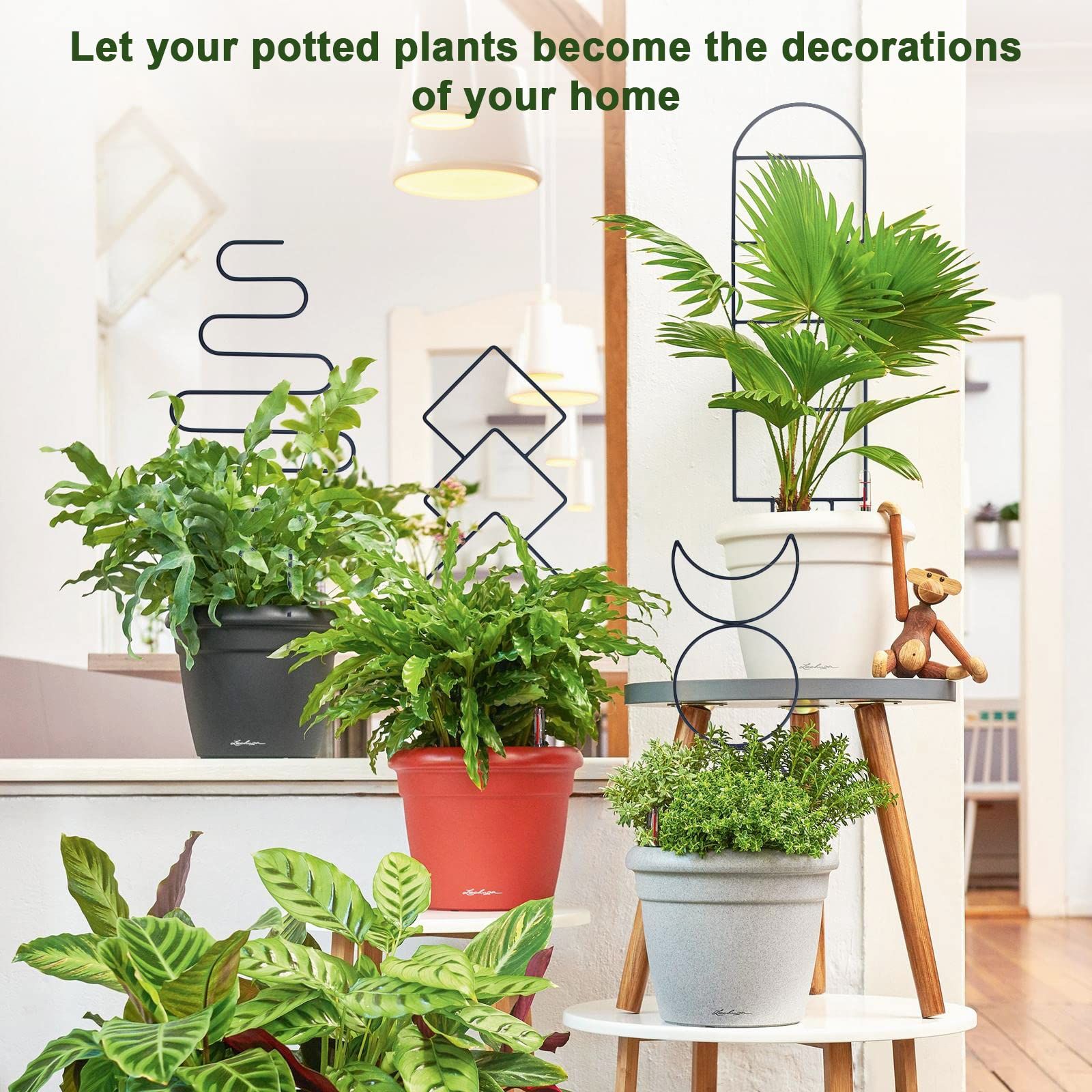 Indoor Plant Trellis for Climbing Plants view 4