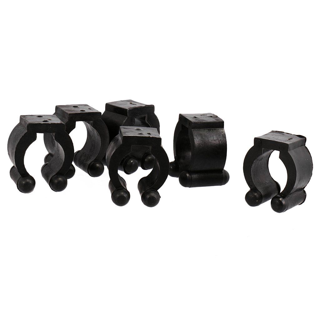 12Pcs/Lot Pool Cue Billiard Stick Rack Clips - Durable Plastic view 2