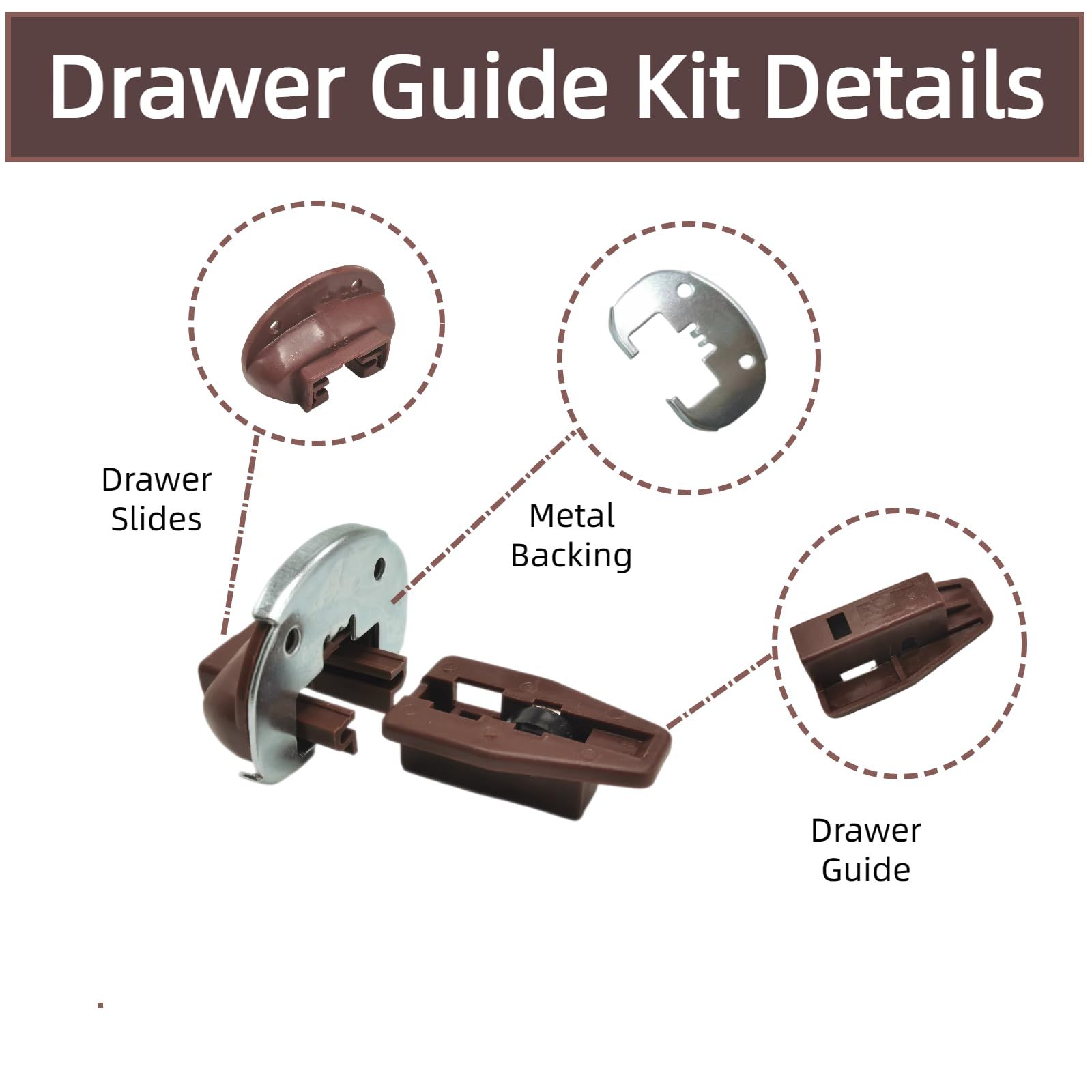 Drawer Guide Replacement for Model #168 view 2