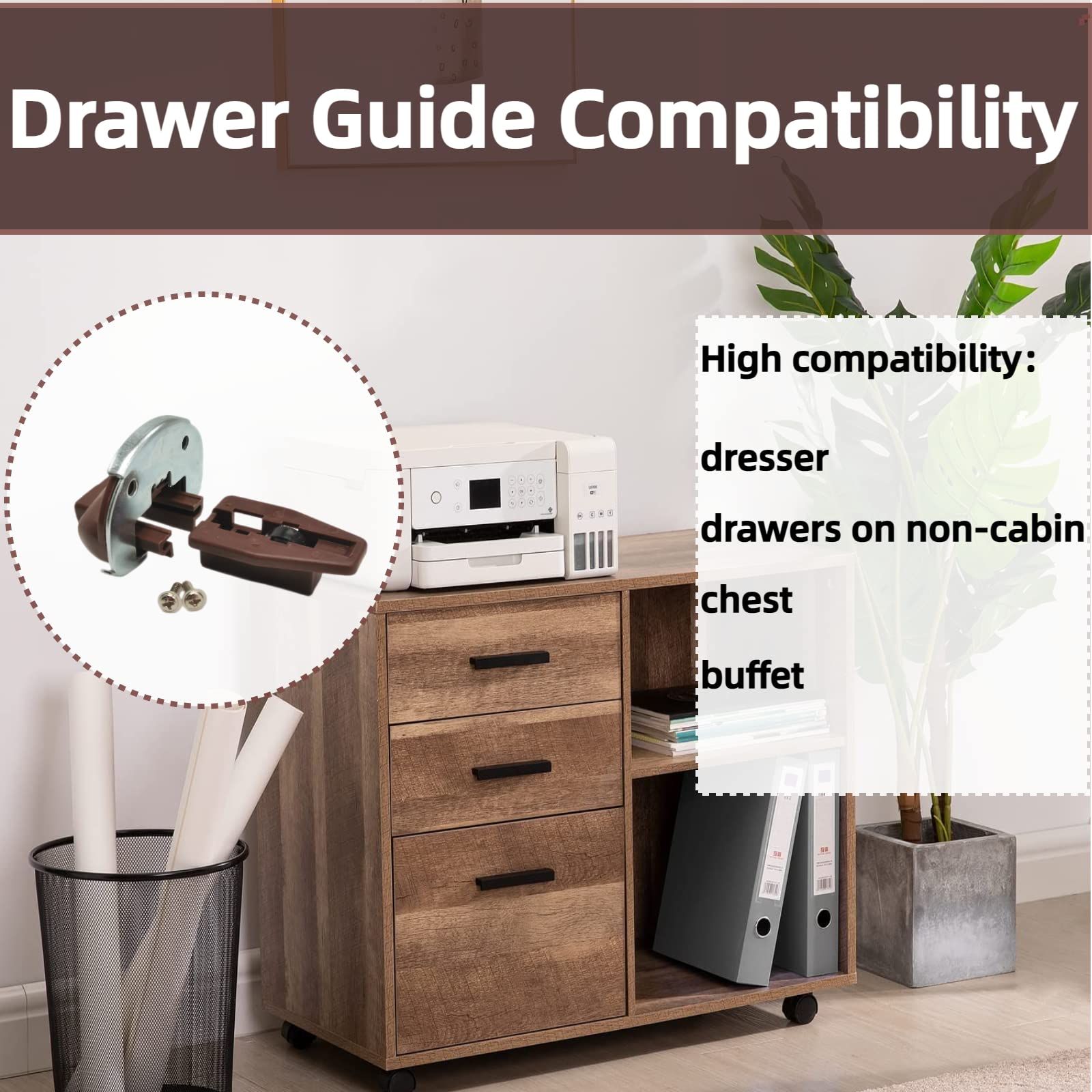 Drawer Guide Replacement for Model #168 view 3