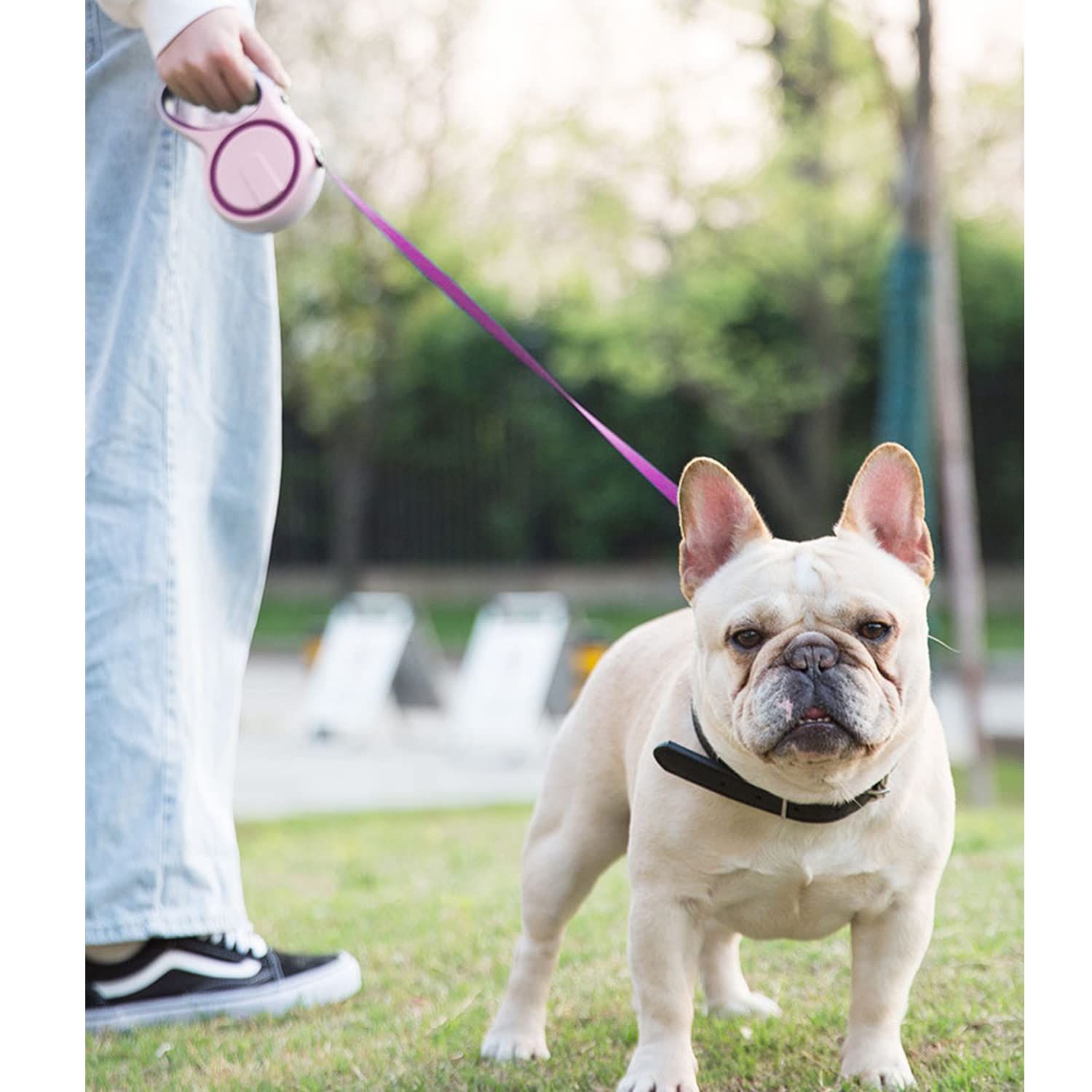 Retractable Dog Leash, Suitable for Small Medium Large Dog and Cat up to view 2