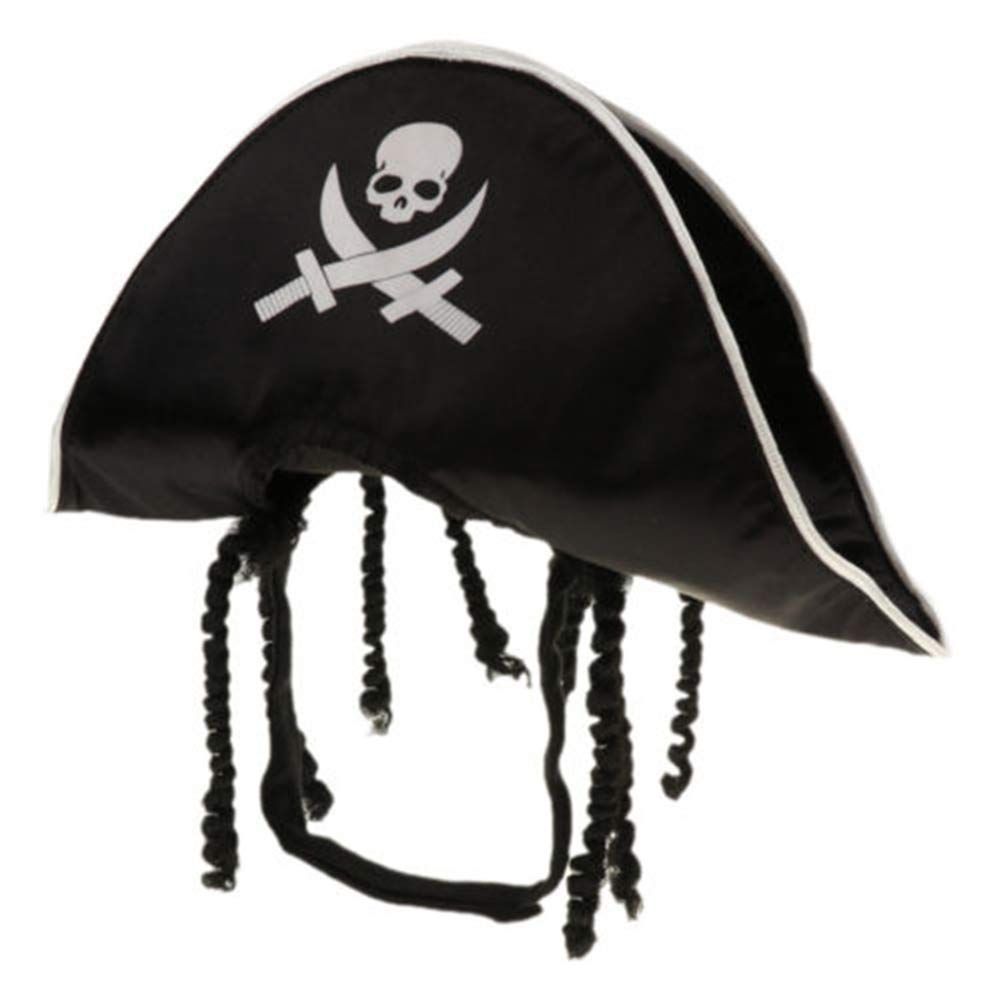 Skull Hat Delicate Pirate Design Hat Pet Halloween Hat Pet Dog Hat Decoration — image 1