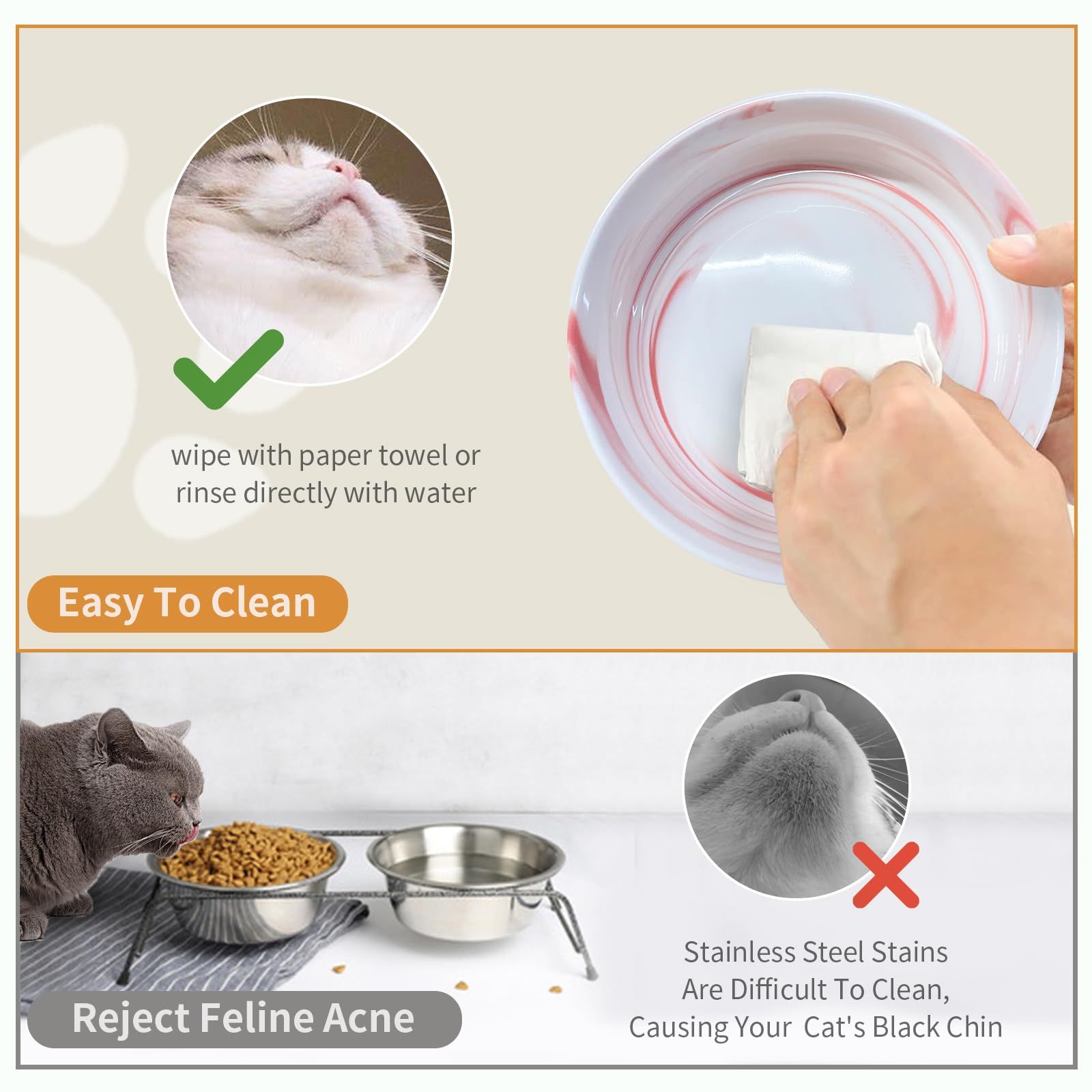 Ceramic Round Pet Feeder view 5