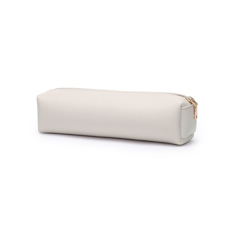 PU Pencil Pen Case Portable Stationery Bag Big Capacity Pencil Pouch Cosmetic