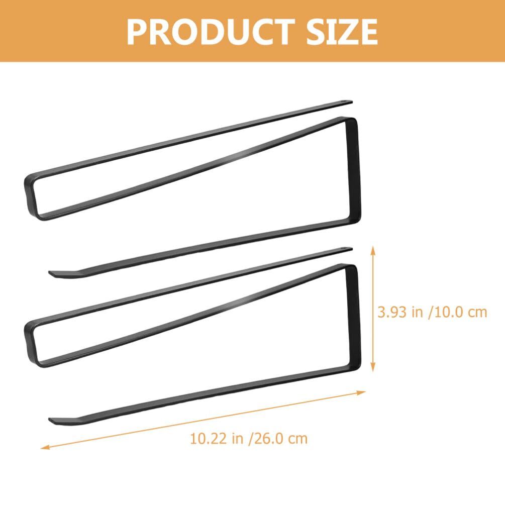Paper Towel Holder Dispenser Under Cabinet Paper Roll Holders (NO Drilling) view 2
