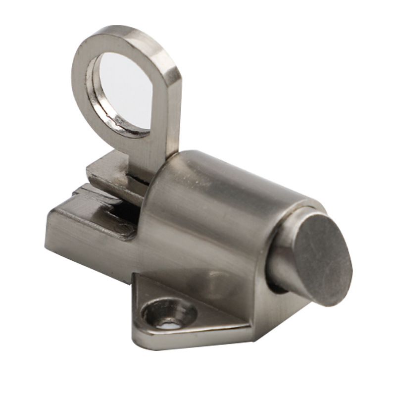 Spring Loaded Latch, Automatic Spring Load Bolt Latch, Self Closing Pull Ring view 2