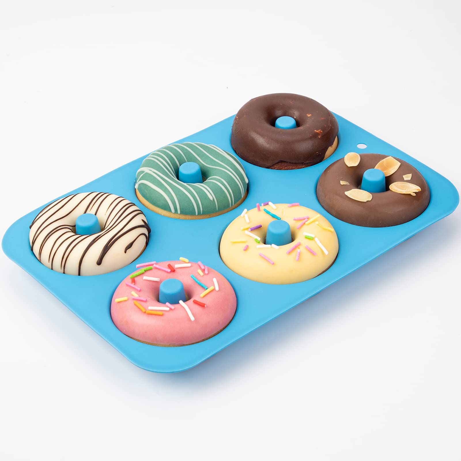 Silicone Donut Mold for 6 Doughnuts view 5