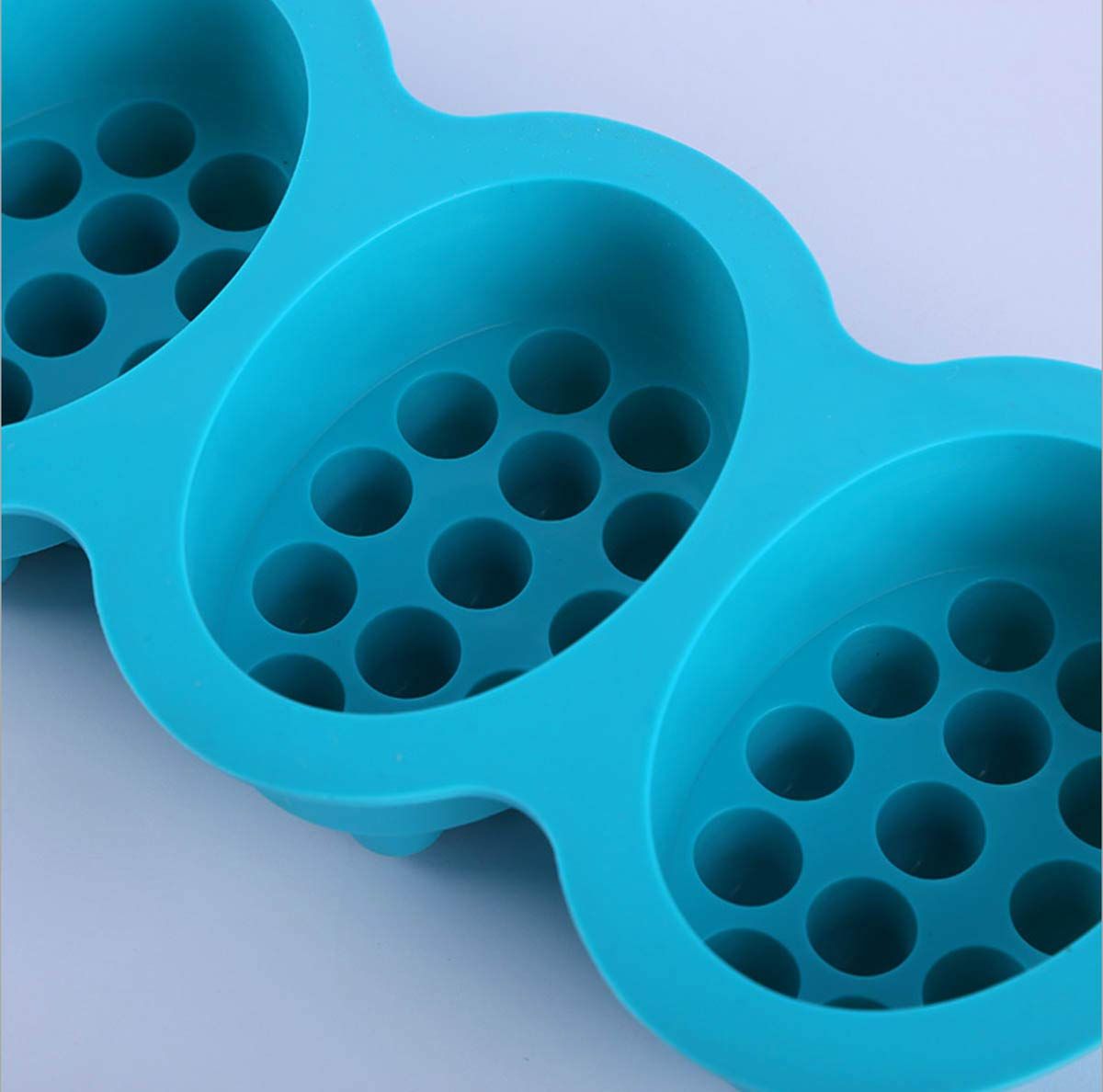Silicone Massage Soap Mold Oval Massage Soap Bar Making Mould Silicon Candle view 4