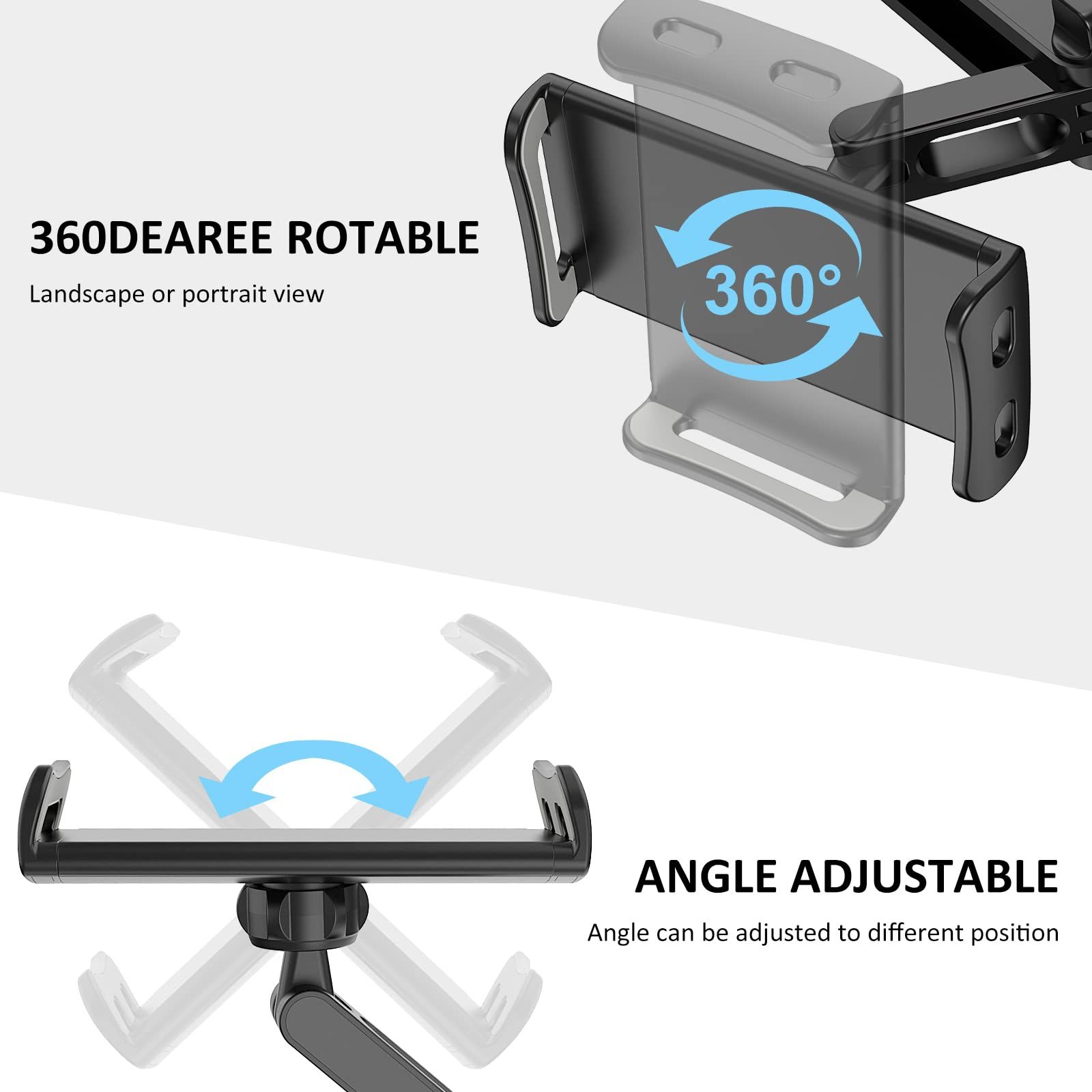 Car Headrest Backseat Mount view 2