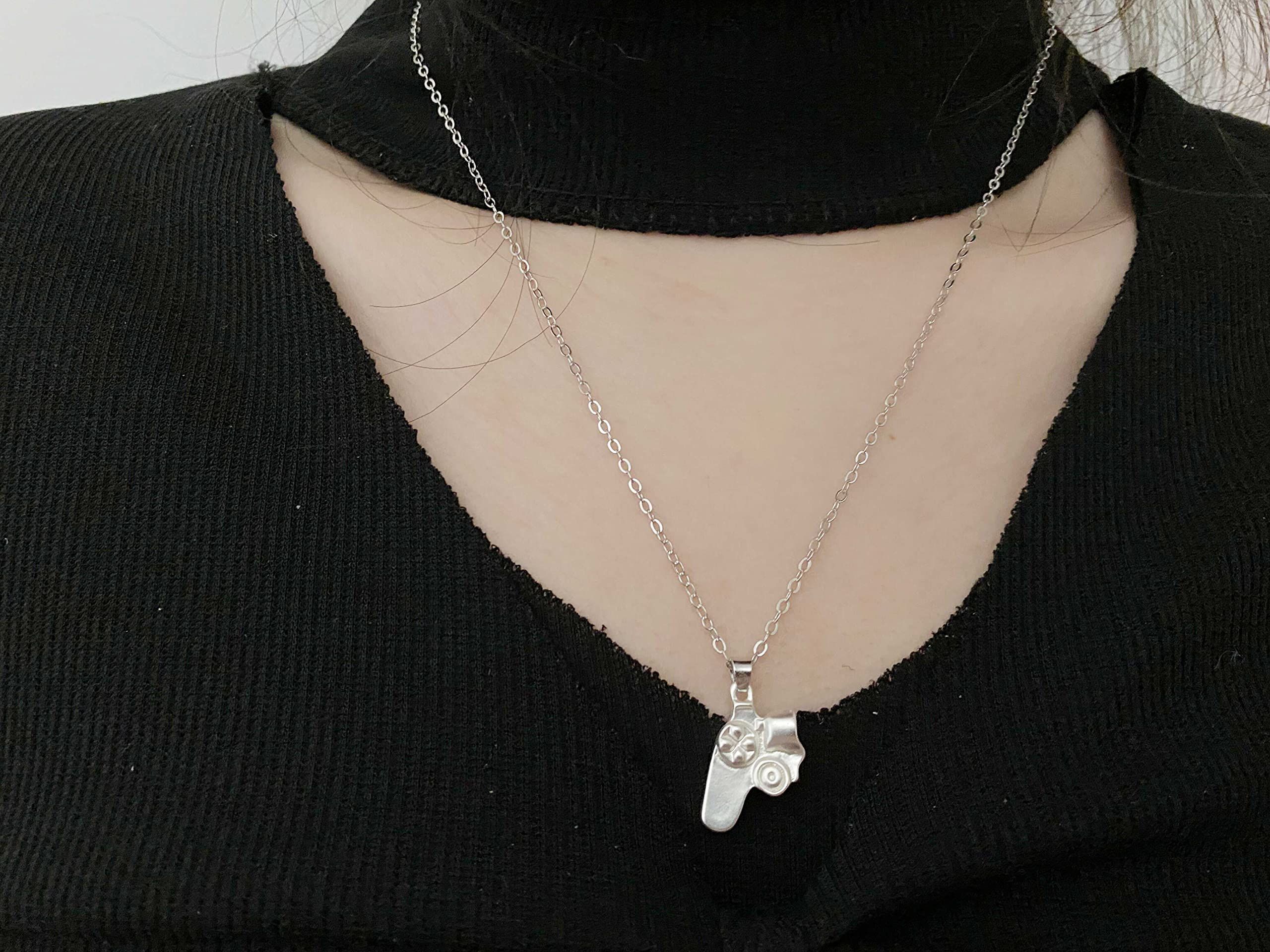 Magnetic game controller necklace view 3
