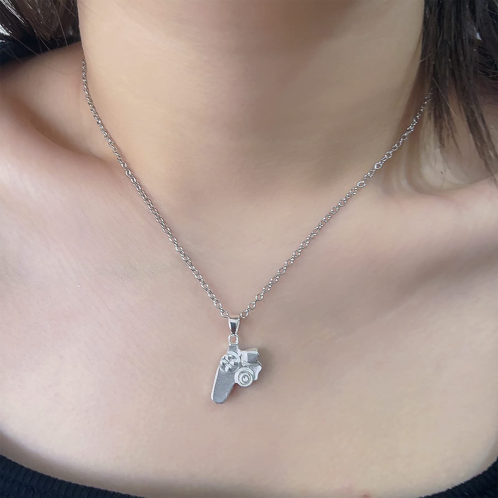 Magnetic game controller necklace view 4