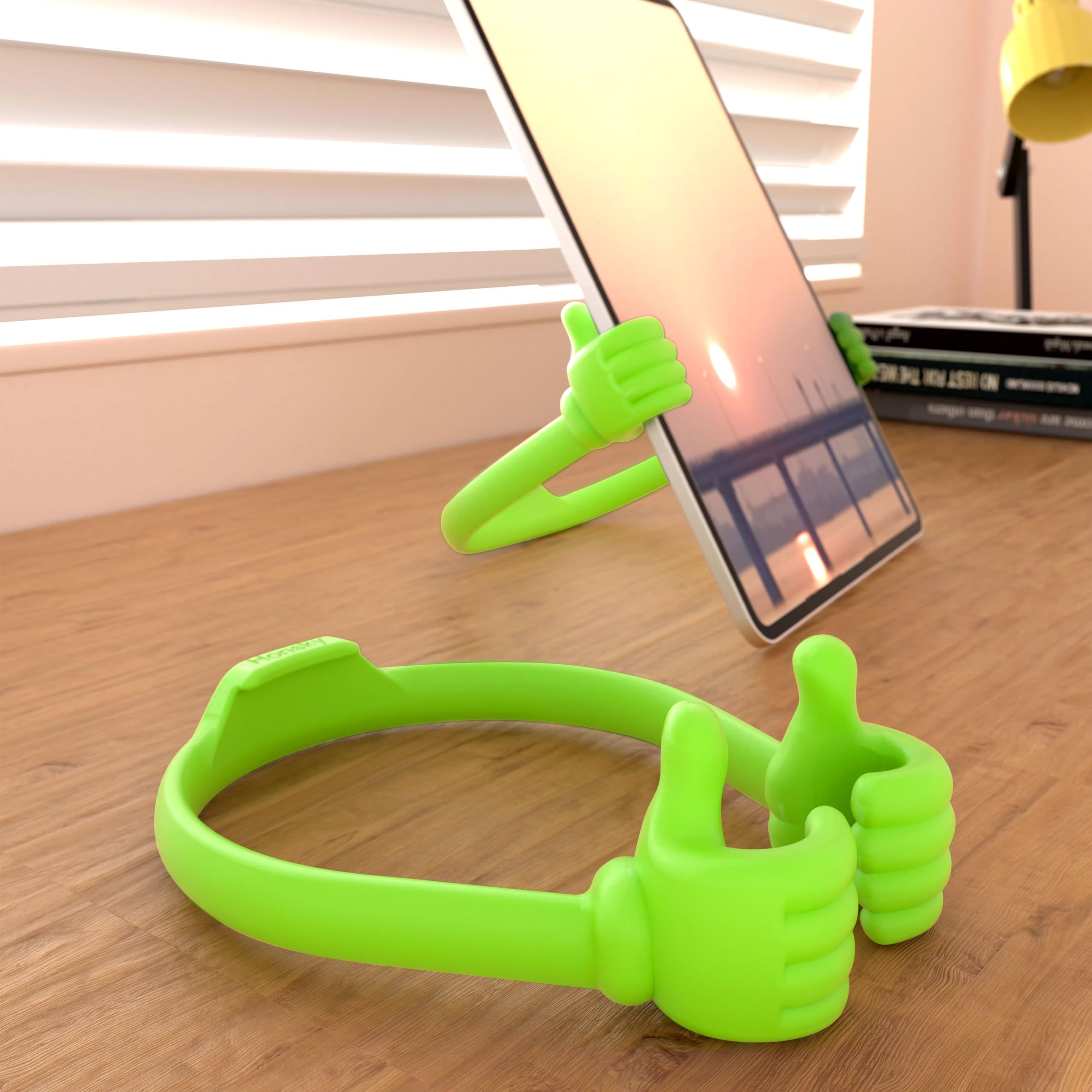 Thumbs Up Tablet Stand,Portable Monitor Stand Holder for Desktop,Tablet view 2