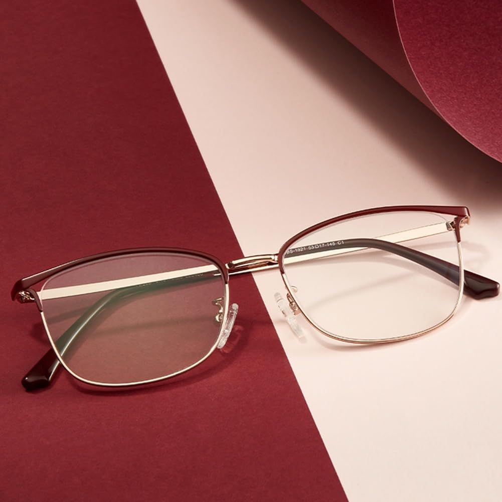 Anti Eyestrain Reading Glasses Oversized Computer Readers Anti Blue Light Flat view 2