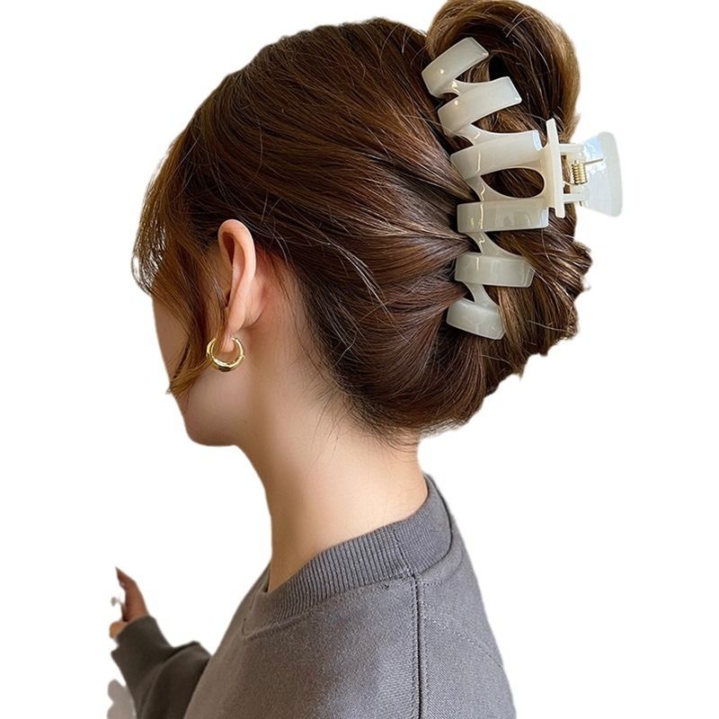Hair Clips Large Claw Clips 4.3" Matte Hair Claw Clips for Thick Hair Strong view 2