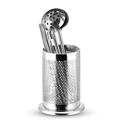 Utensil Holder Stainless Steel Flatware Container for Spatula Sets Gadgets view 4