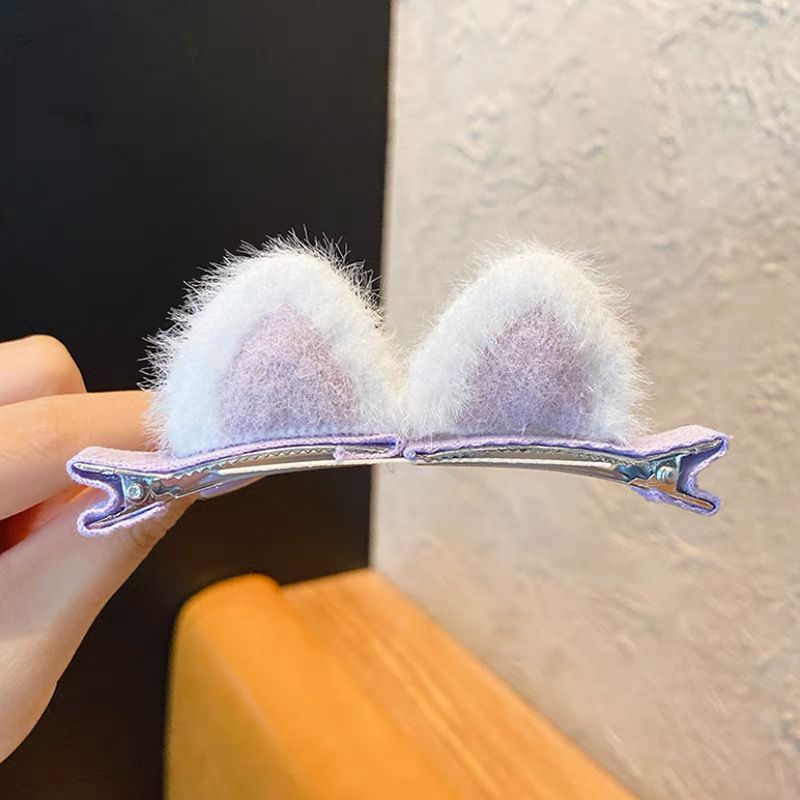 3 Pairs Cat Ears Hair Clips view 3