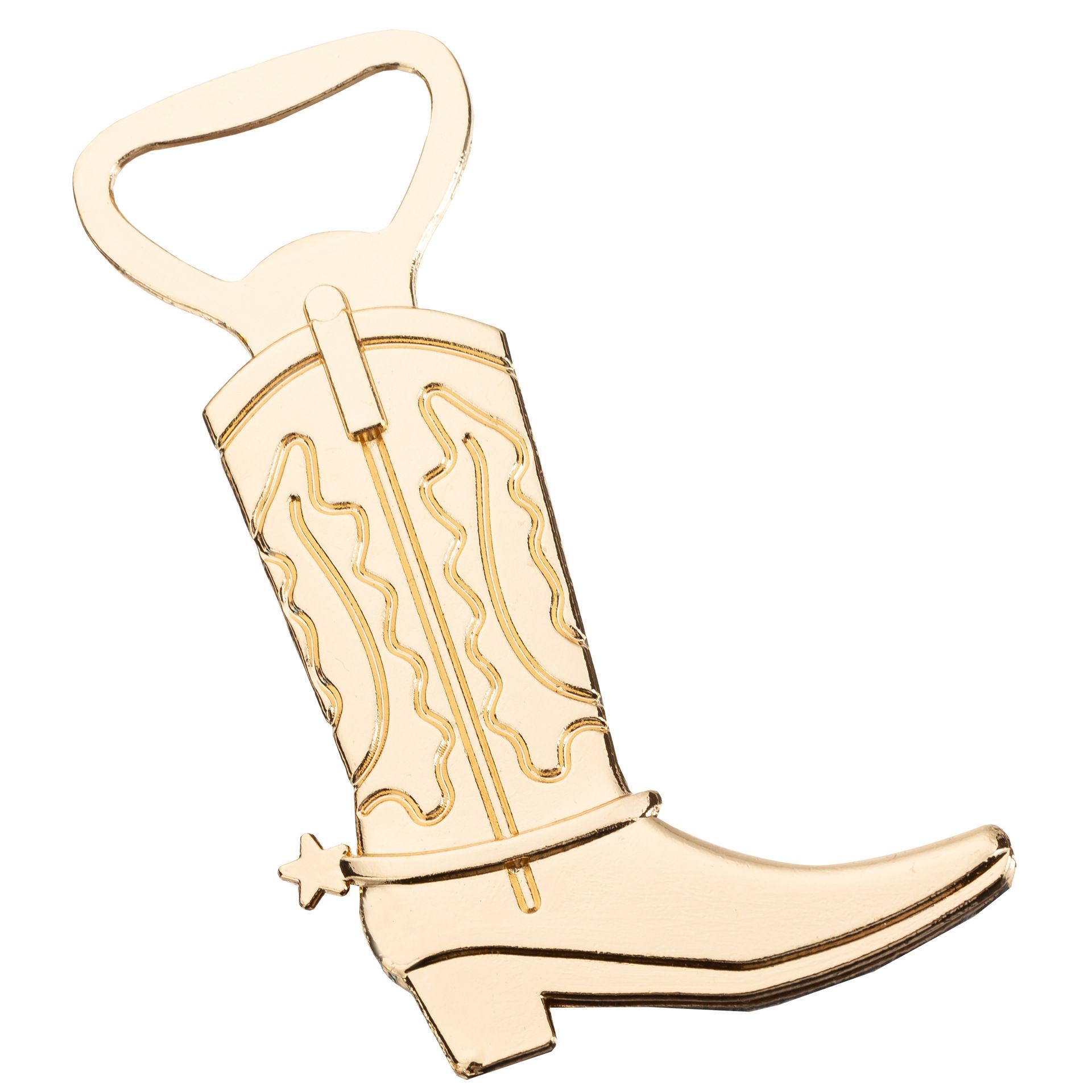 2 PCS Cowboy Boots Bottle Openers for Favors，Gifts，Decorations or Souvenirs to view 3