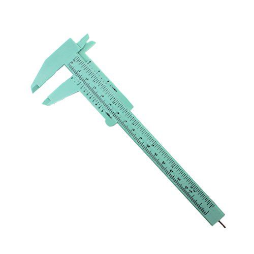 6Inch 150mm Mini Caliper Double Scale Plastic Vernier Caliper for Jewelry view 2