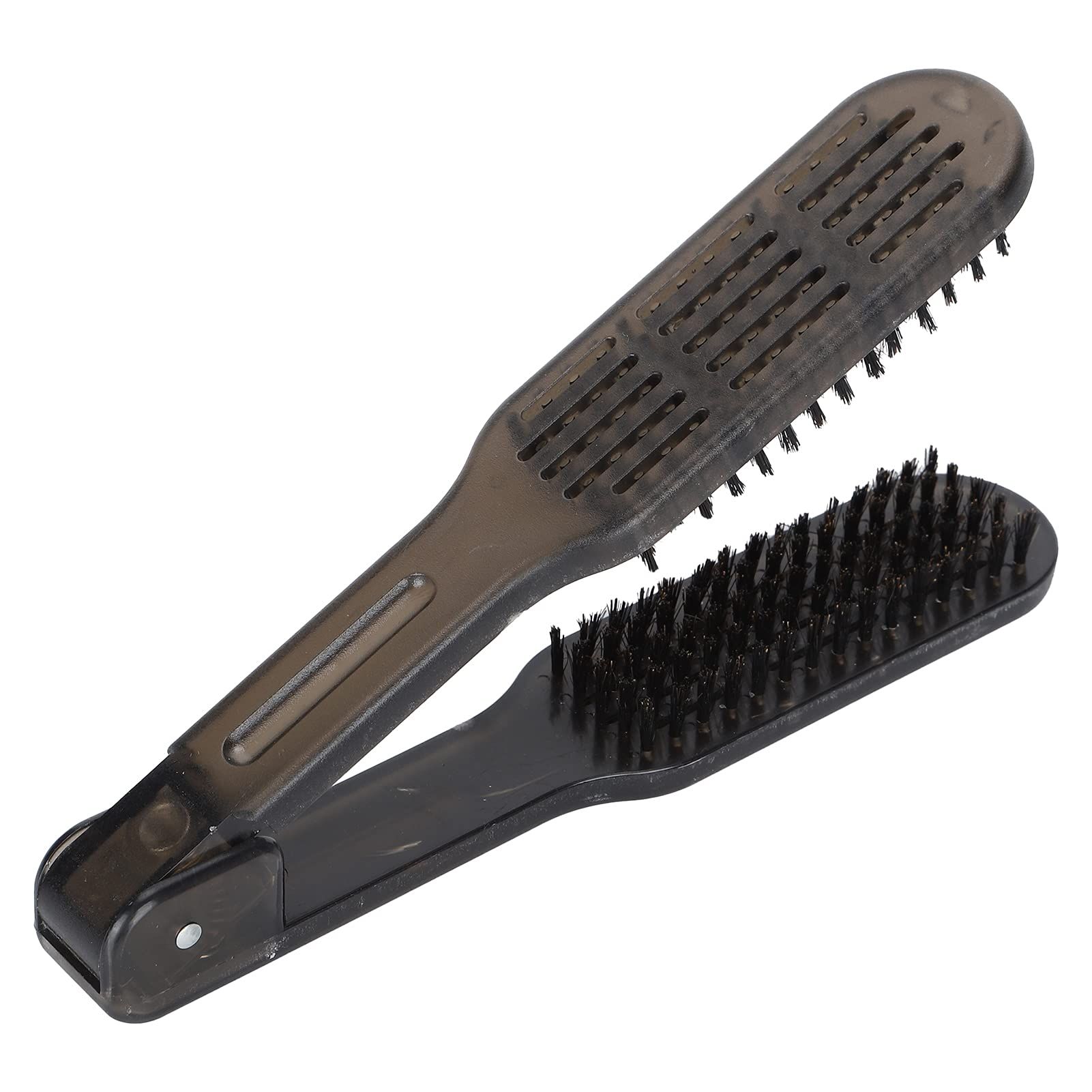 Hair Straightening Comb, Double Sided Double Brush Comb Hard Straightener view 5