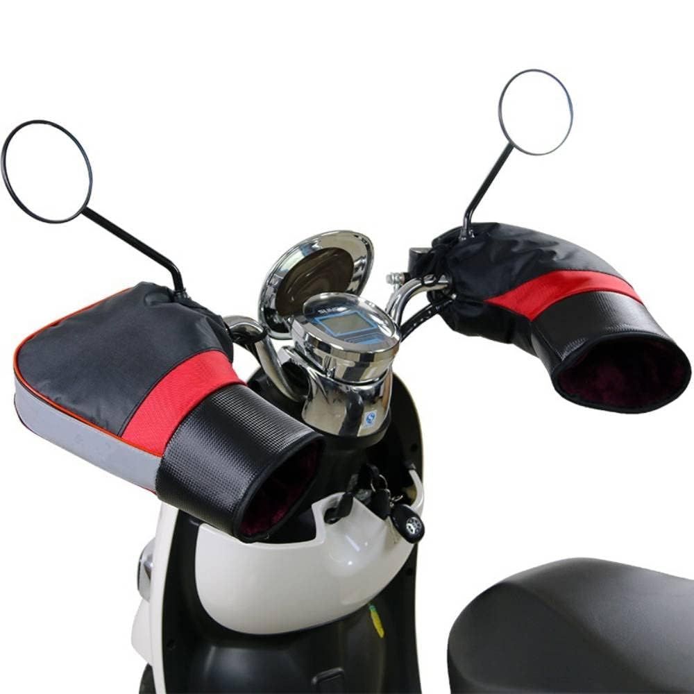 Motorcycle Handlebar Gloves Muffs Winter Waterproof Windproof Thick Warm Hand view 2