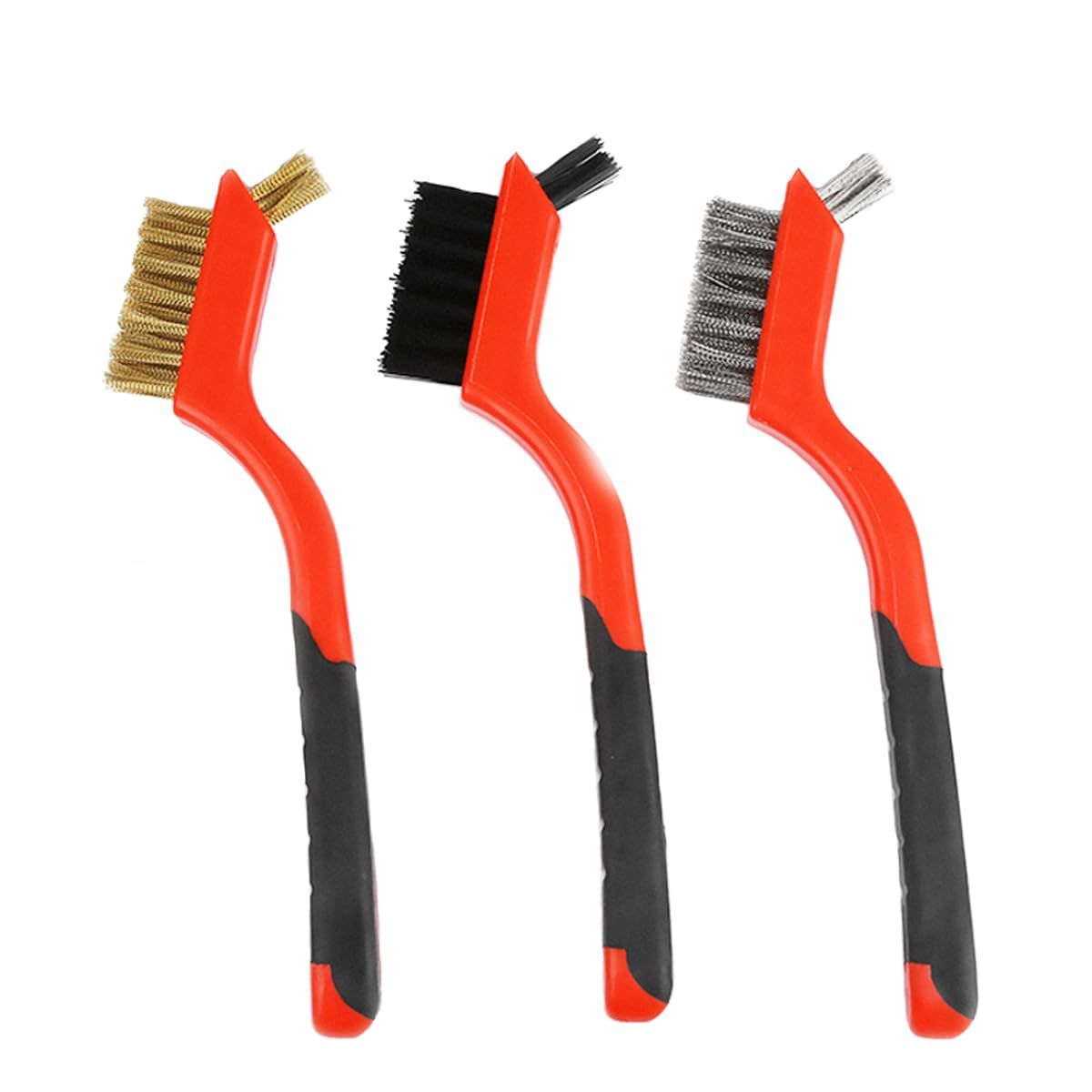 3 Pack Small Wire Brush Brass Wire Brush