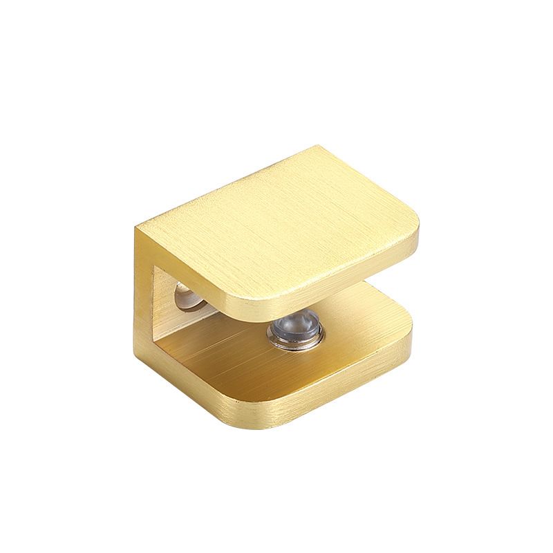 Pack of 4 Brass Glass Clamp view 2