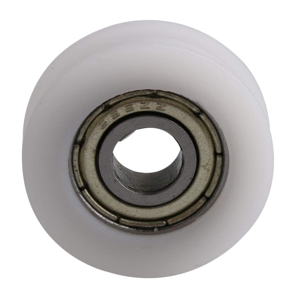 4PCS Nylon Round Plasic Pulley U Groove Track Roller Bearing Pulleys Wheel view 3