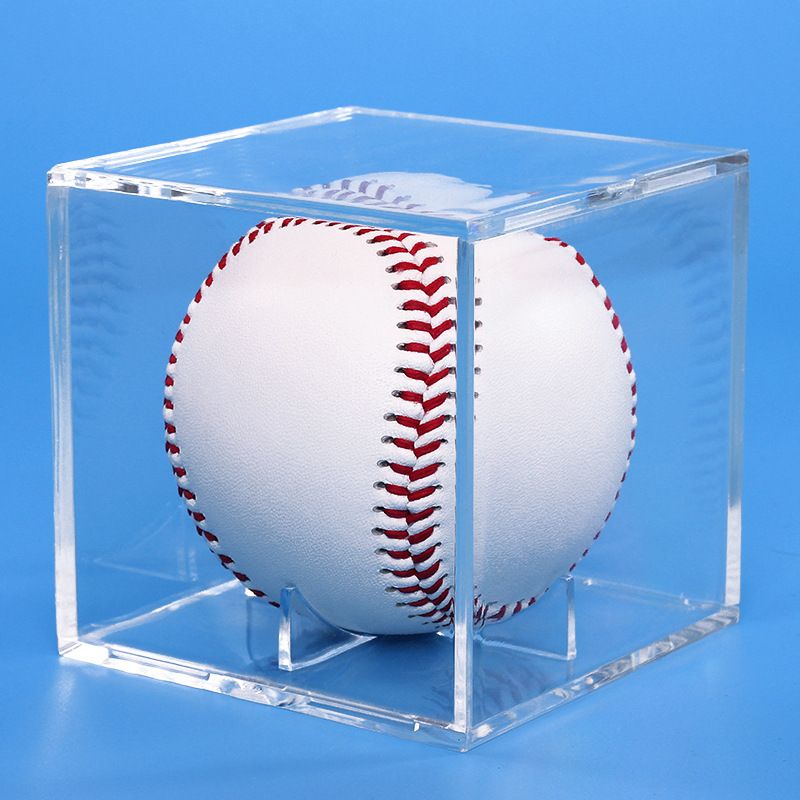 Box Transparent Display Box Baseball Case Baseball Supply Baseball Accessory view 2